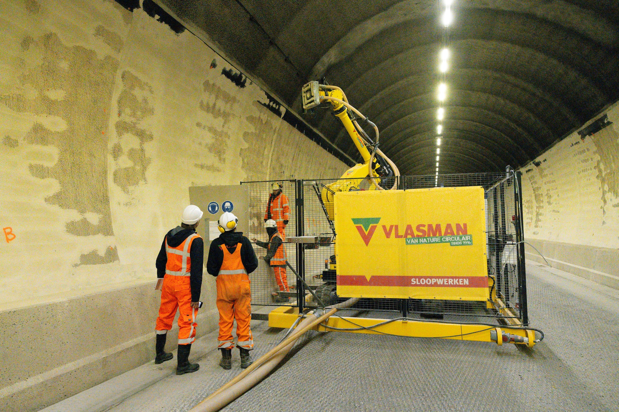 De Hubertustunnel in Den Haag wordt gerenoveerd. Foto: PR De Hubertustunnel in Den Haag wordt gerenoveerd. Eigen foto