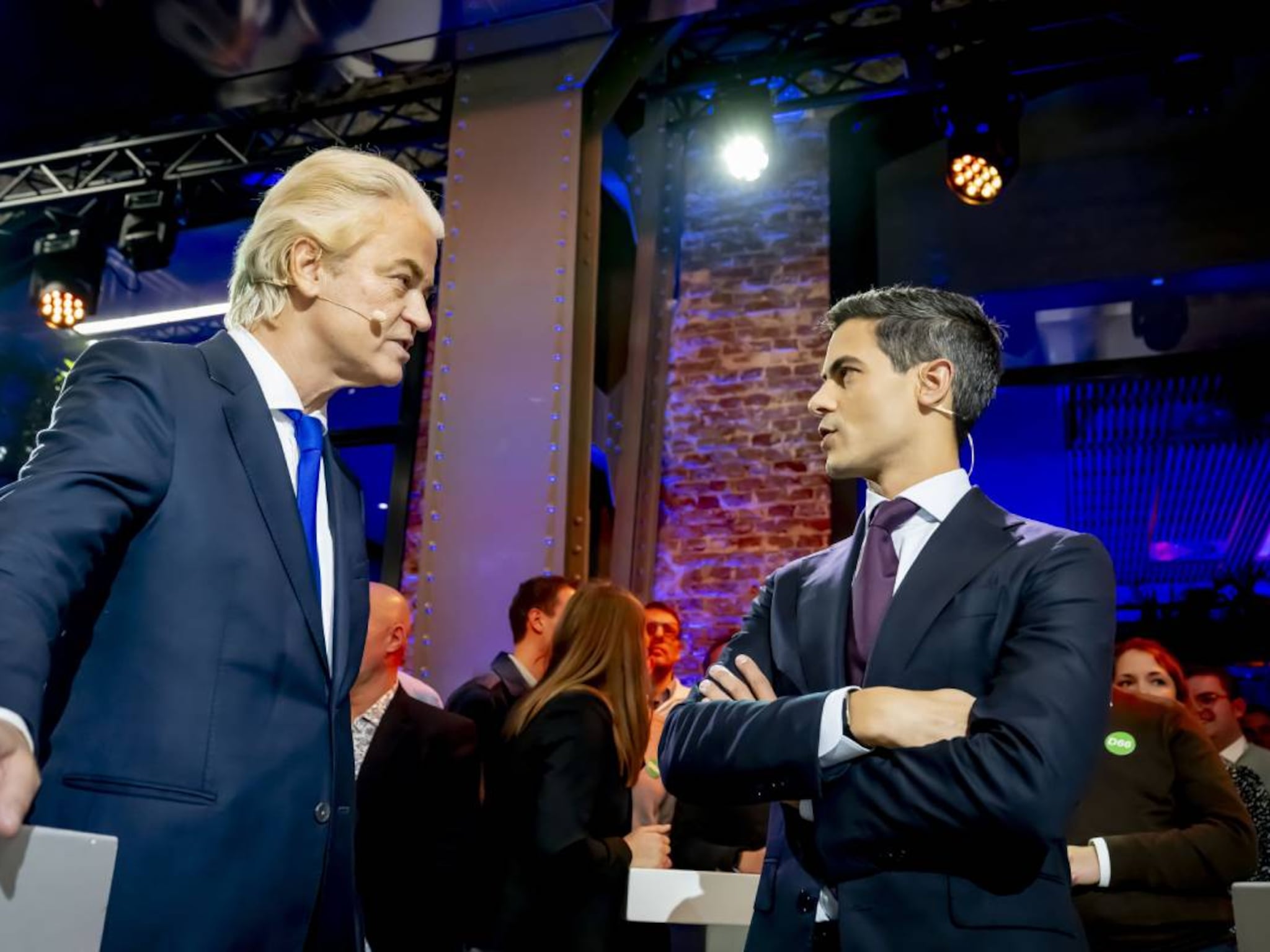 verkiezingen 2025 d66 pvv reacties vzn evofenedex nvde