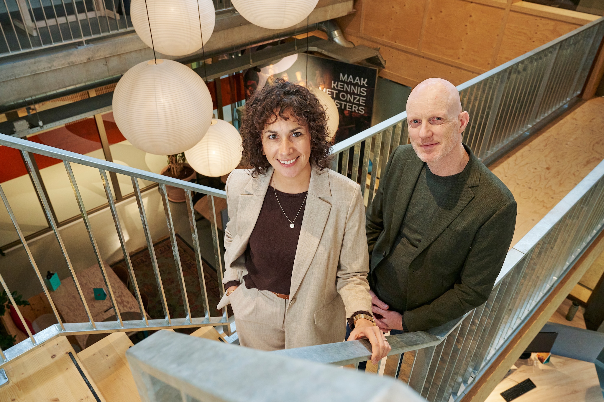 Reijn en de HRM-barometer
Marcel en Wendy bij Reijn in Helmond
t.b.v. de Ondernemer
Fotograaf: Van Assendelft/Jeroen Appels Wendy Springvloet en Marcel van den Bekerom bij Reijn in Helmond. Van Assendelft Fotografie