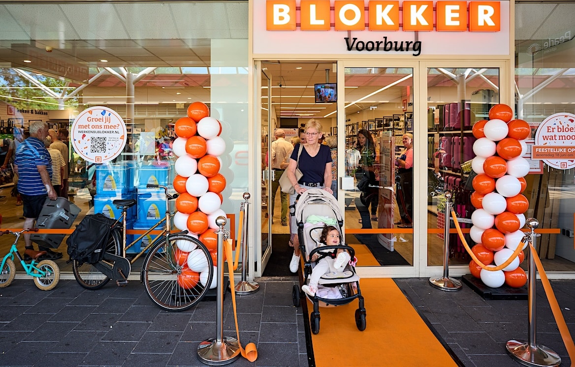 Een deel van de oud-Blokker-franchisenemers gaat door onder een nieuwe naam. Foto: ANP Een deel van de oud-Blokker-franchisenemers gaat door onder een nieuwe naam. Foto: ANP