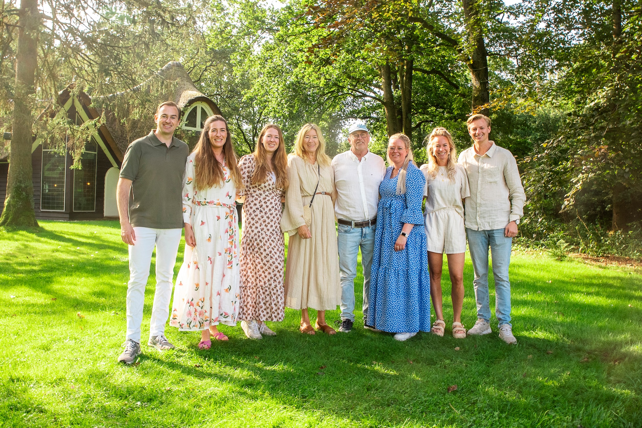 De familie Van Haaster.  De familie Van Haaster. Privébeeld