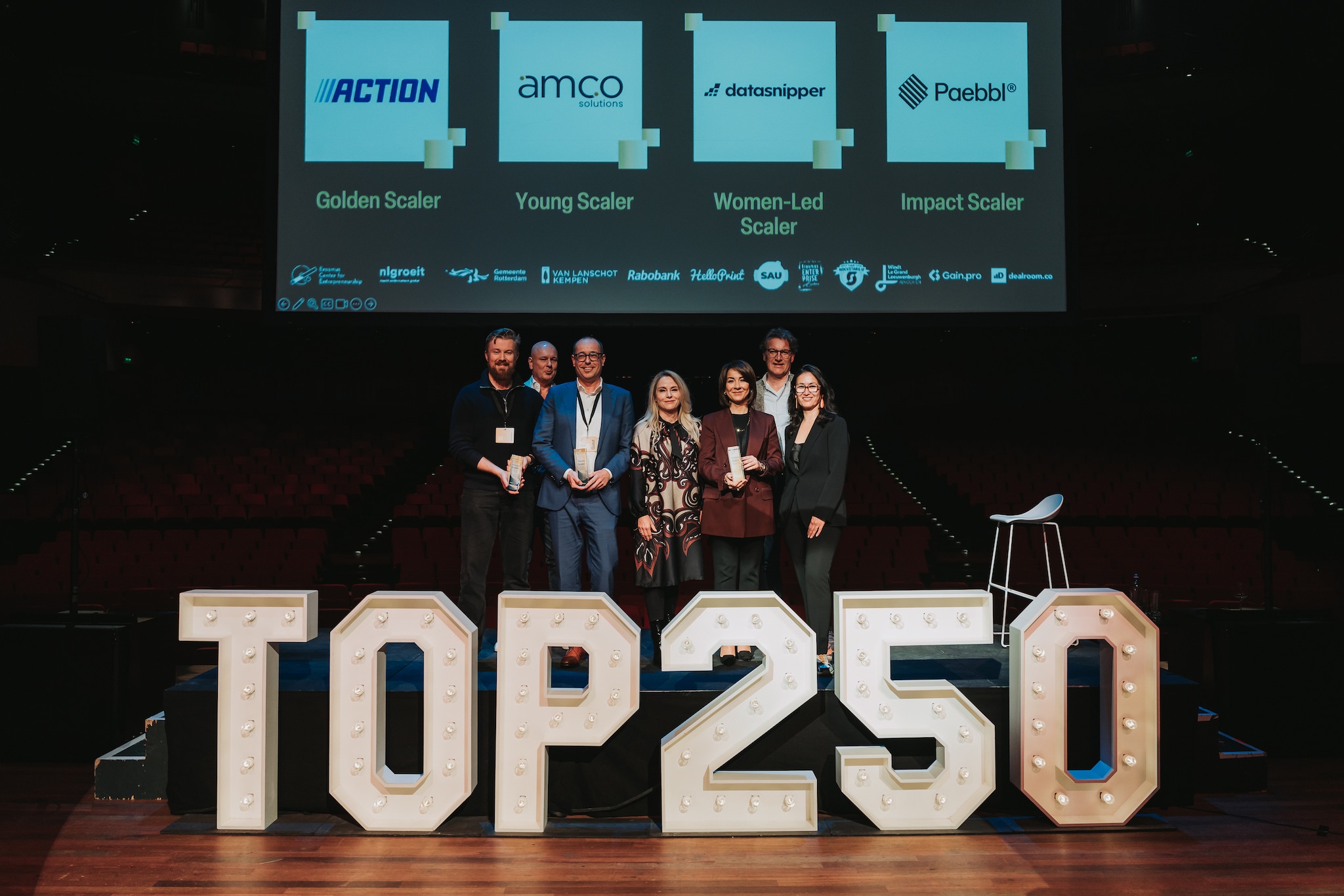 Het Top 250 evenement vond plaats in het Nieuwe Luxor Theater Rotterdam op 4 november. Foto: Alexander Santos Lima Het Top 250 evenement vond plaats in het Nieuwe Luxor Theater Rotterdam op 4 november. Foto: Alexander Santos Lima.