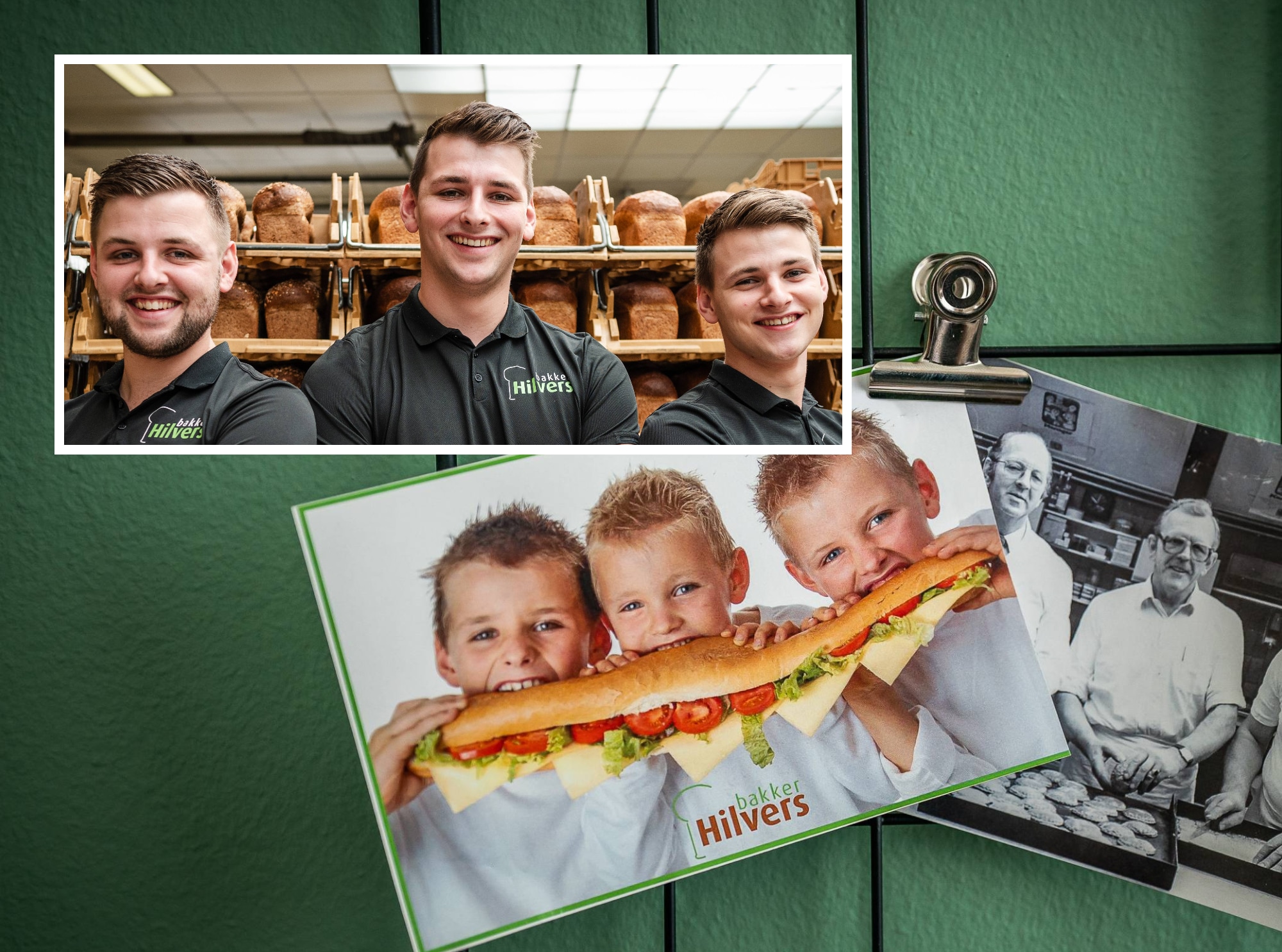 De gebroeders Hilvers. Foto boven: van links naar rechts: Wouter, Jeroen en Bas. Foto: Rolf Hensel / (inzet: Milan Schellingerhout) De gebroeders Hilvers. Foto boven: van links naar rechts: Wouter, Jeroen en Bas. Foto: Rolf Hensel / (inzet: Milan Schellingerhout)