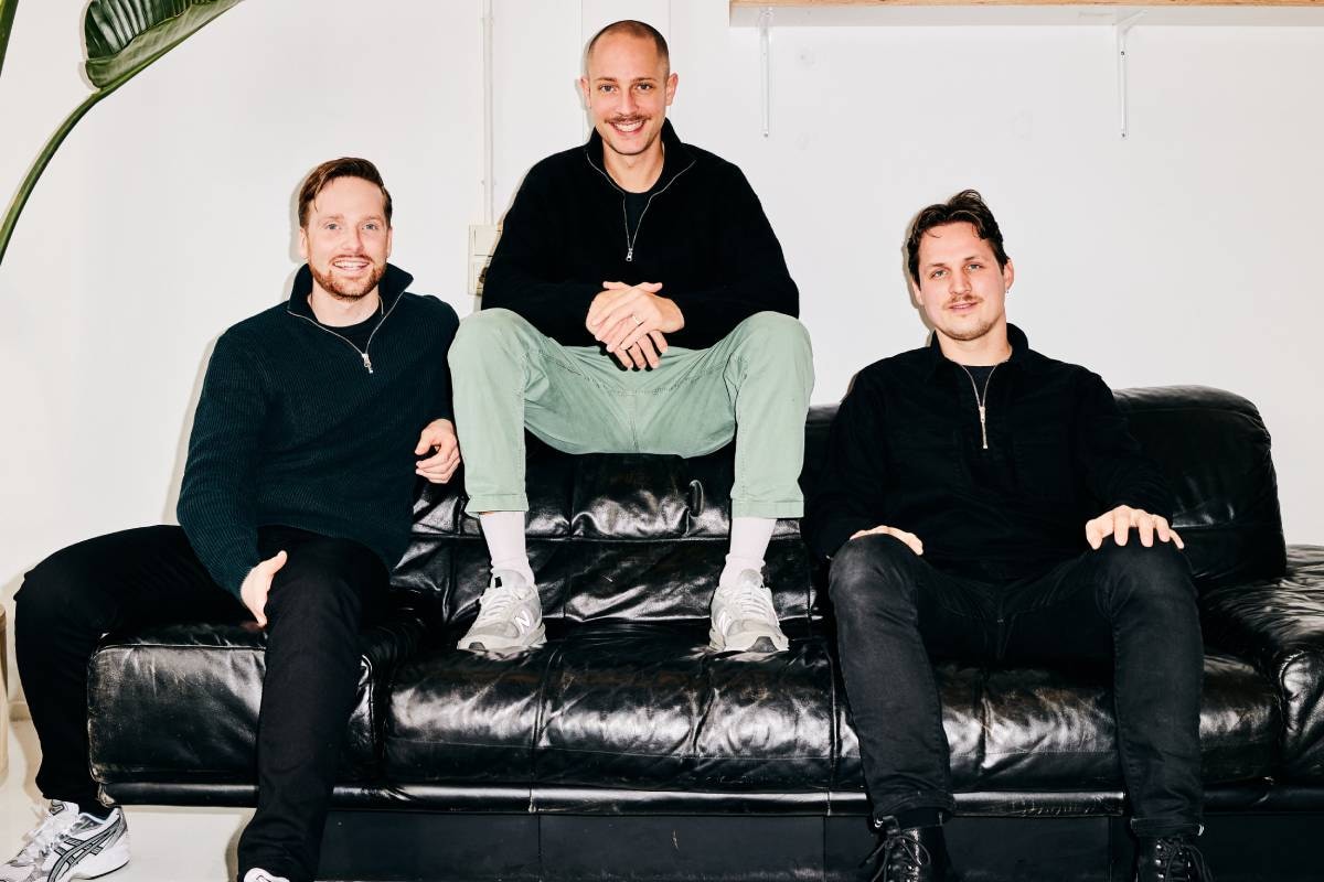 Paul Kuilboer, Nick 't Riet en Daan van Schaik van Temporary Palaces. Foto: eigen beeld  Paul Kuilboer, Nick 't Riet en Daan van Schaik van Temporary Palaces. Foto: eigen beeld