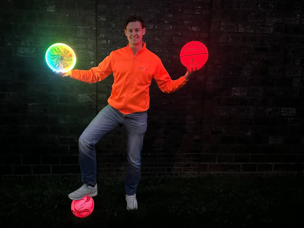 Bas Lommen, oprichter van LEDS Move. Foto: eigen beeld.  Bas Lommen, oprichter van LEDS Move. Foto: eigen beeld.