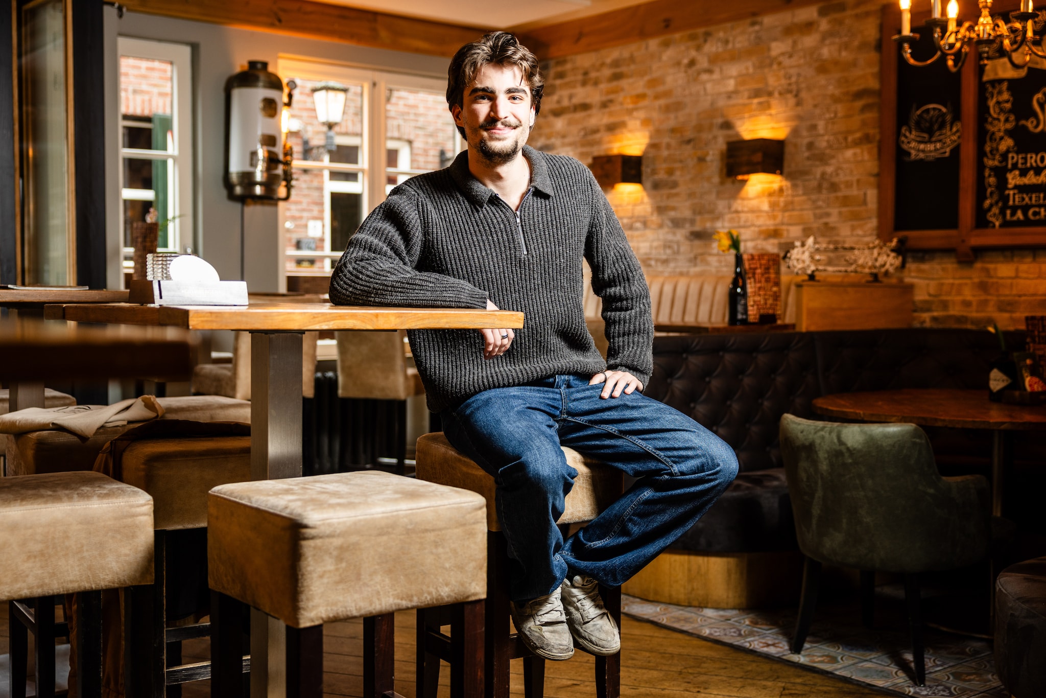 Camiel de Neef is de nieuwe eigenaar van Van Specyk in Oud-Beijerland.  Jeffrey Groeneweg