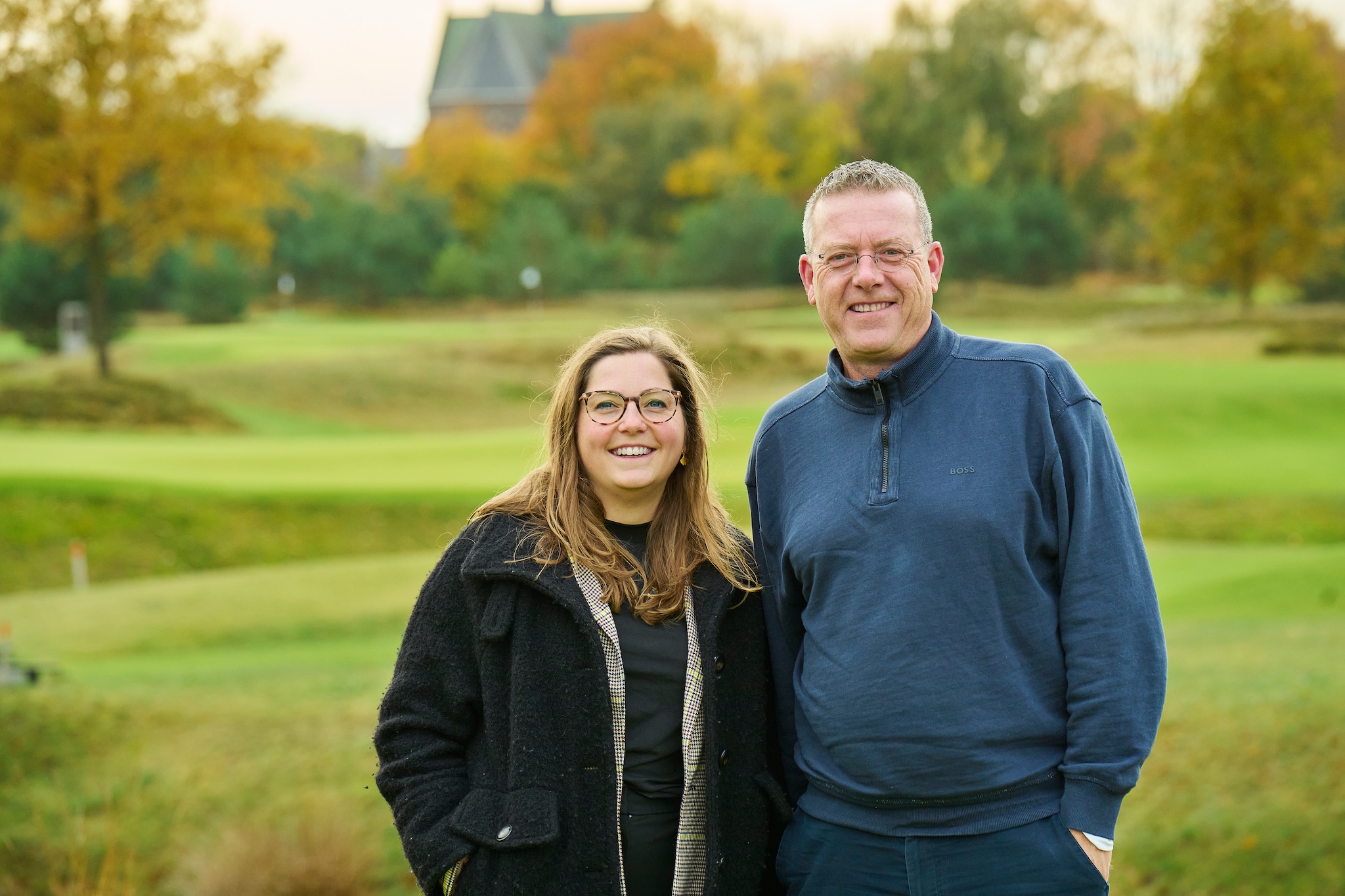 Jeroen Stevens (projectleider Solheim Cup) en Hilke van der Wallen (manager duurzaamheid en maatschappelijke impact) Bernardus Golfbaan in Cromvoirt.
t.b.v. de Ondernemer
Fotograaf: Van Assendelft/Jeroen Appels Jeroen Stevens (projectleider Solheim Cup) en Hilke van der Wallen (manager duurzaamheid en maatschappelijke impact) Bernardus Golfbaan in Cromvoirt. Van Assendelft Fotografie