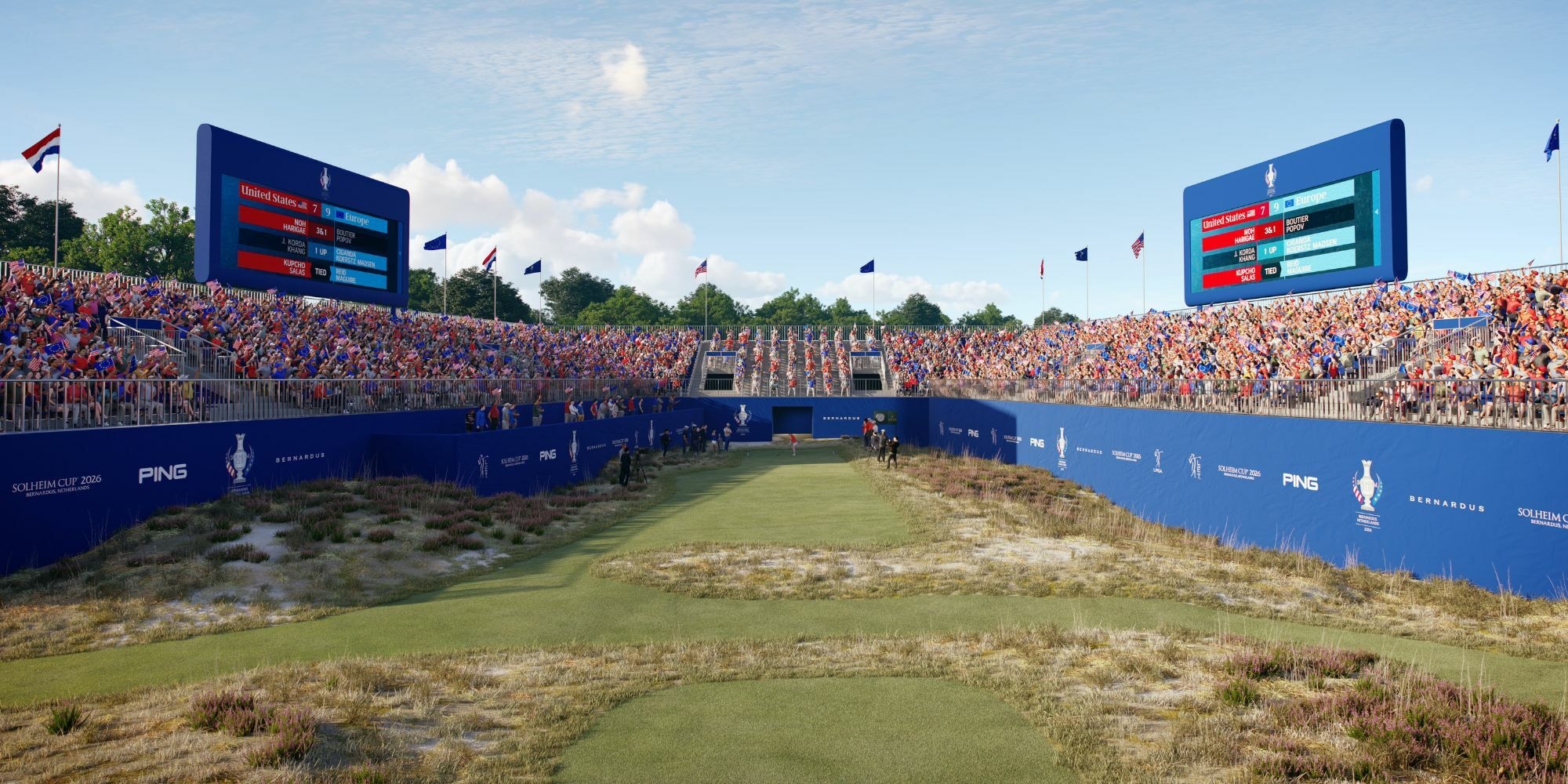 Meer dan golf: Solheim Cup, SAM en BrabantSport voor gelijkwaardigheid in sport. Meer dan golf: Solheim Cup, SAM en BrabantSport voor gelijkwaardigheid in sport.