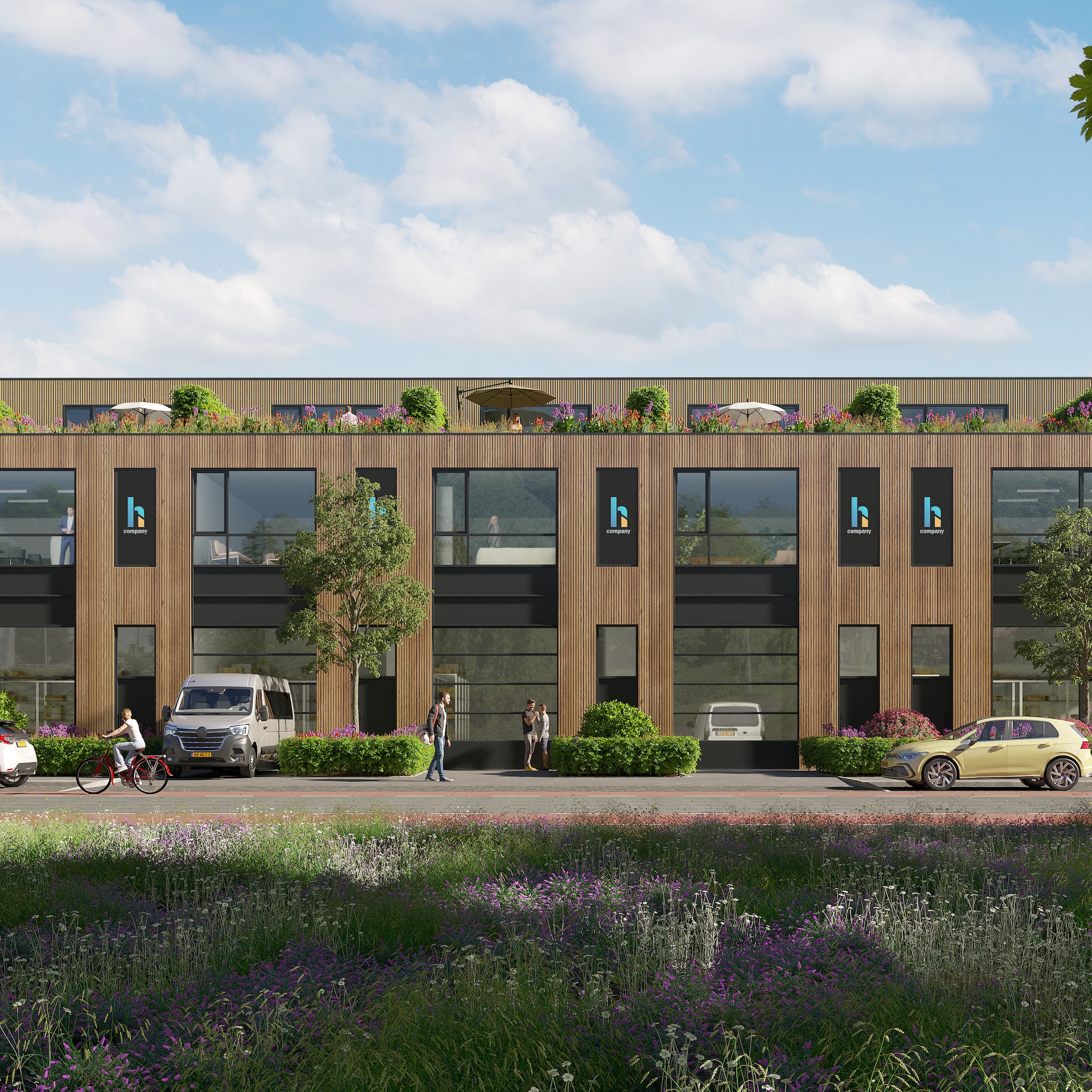 bedrijfsunits die meer uitstralen dan opslagruimte