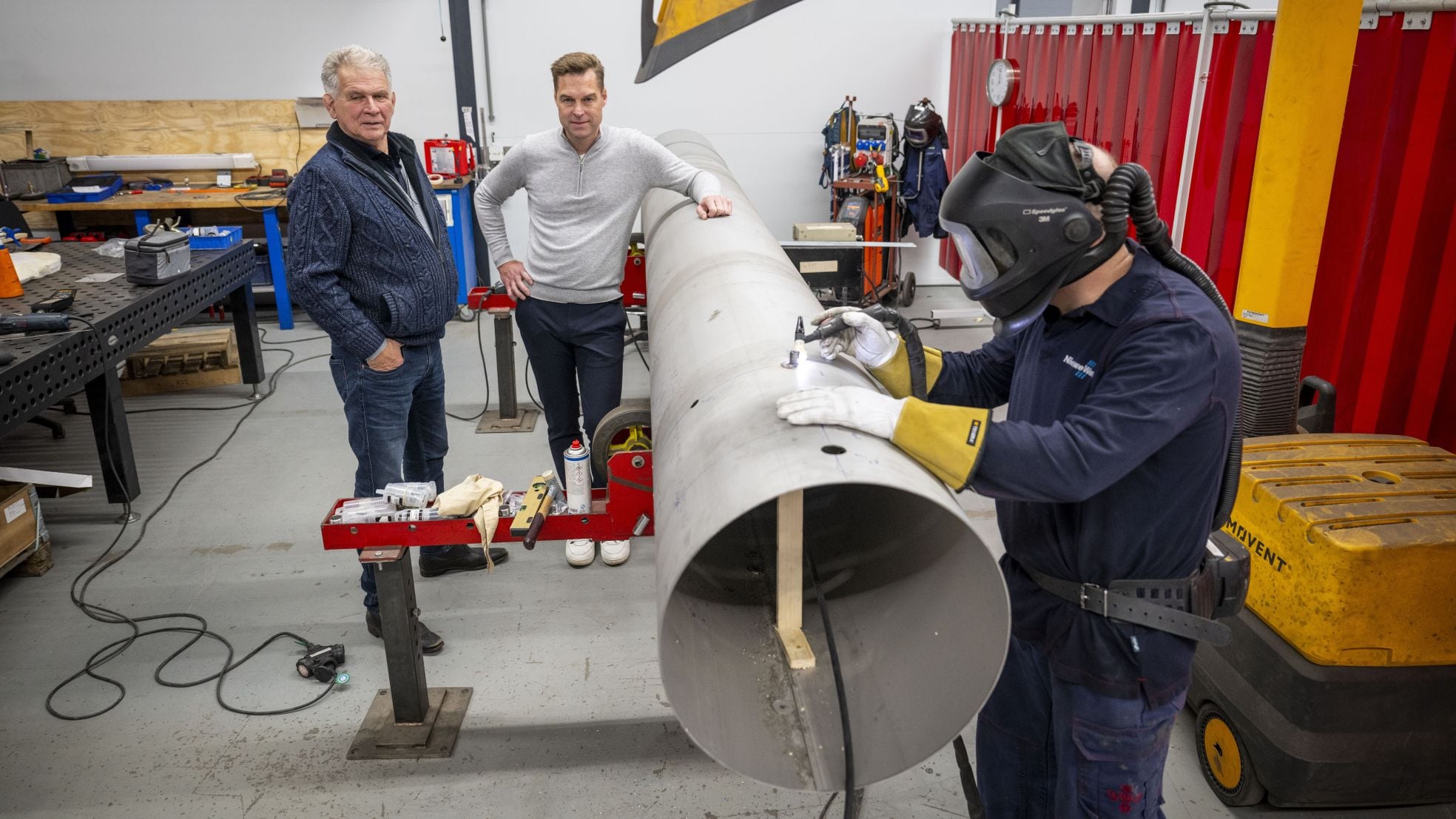 Ben Nieuwe Weme en Menno Kunst. Ben Nieuwe Weme en Menno Kunst. Foto: Lenneke Lingmont