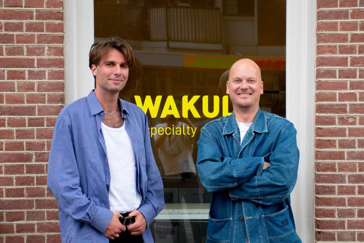 Wakuli-oprichters Lukas Grosfeld en Yorick Bruins. Foto: Wakuli Wakuli-oprichters Lukas Grosfeld en Yorick Bruins. Foto: Wakuli