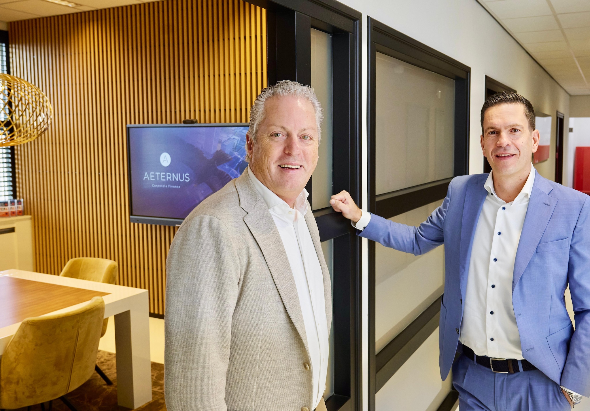 Je bedrijf (ooit) verkopen? Zo haal je er het maximale uit. Peter Joosten en Maurice Koopmans. Beeld: van Assendelft