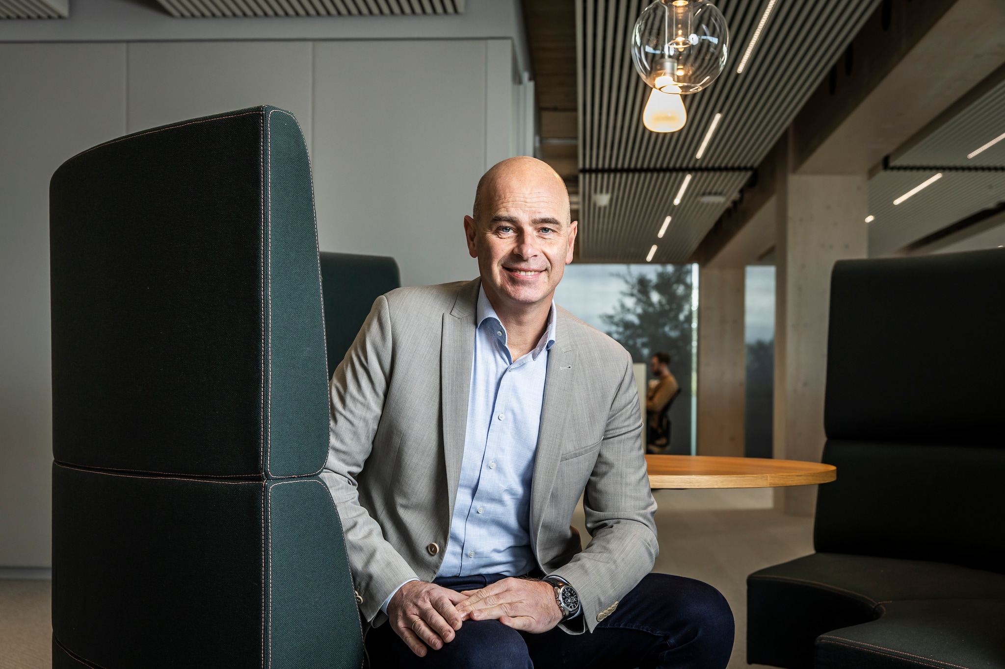 Amsterdam, 25 november 2025 - HUTTEN. Jacon Jan Bos van de firma Hutten. Foto Dingena Mol Jacob-Jan Bos, Directeur Business Horeca bij Hutten. Foto Dingena Mol