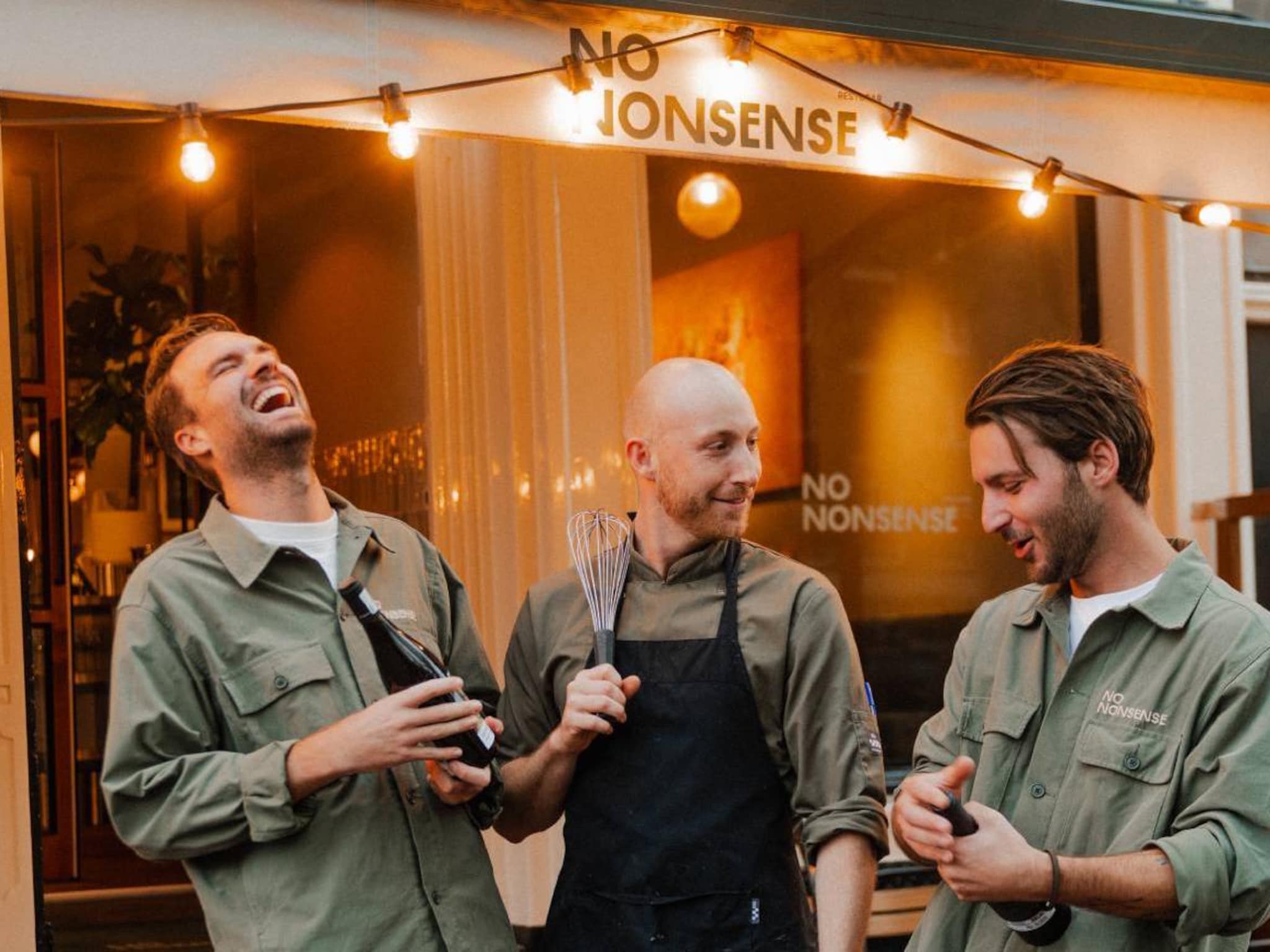no nonsense restobar betaalbaar eten amsterdam jochem becker ivo van rijmenam job batstra