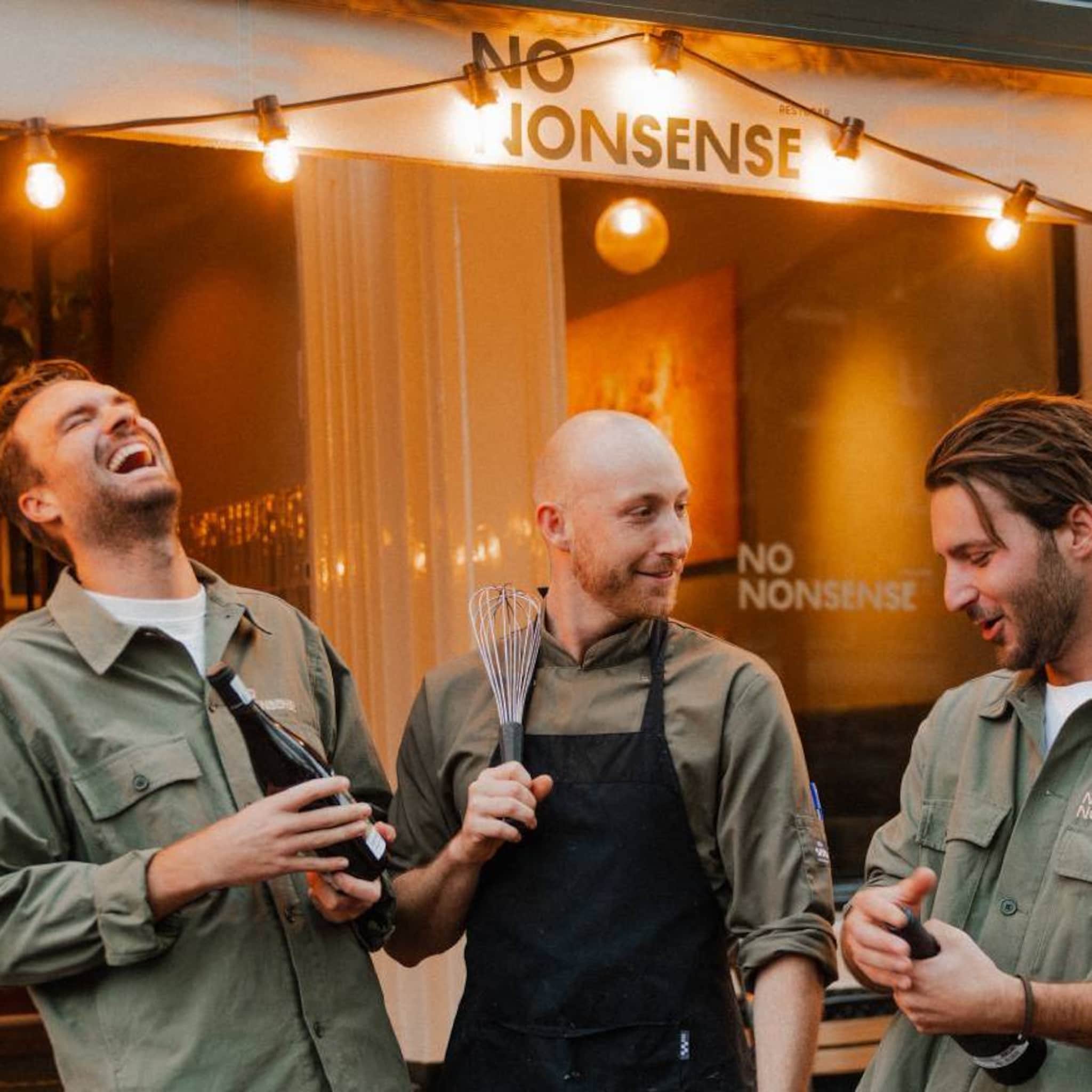 no nonsense restobar betaalbaar eten amsterdam jochem becker ivo van rijmenam job batstra