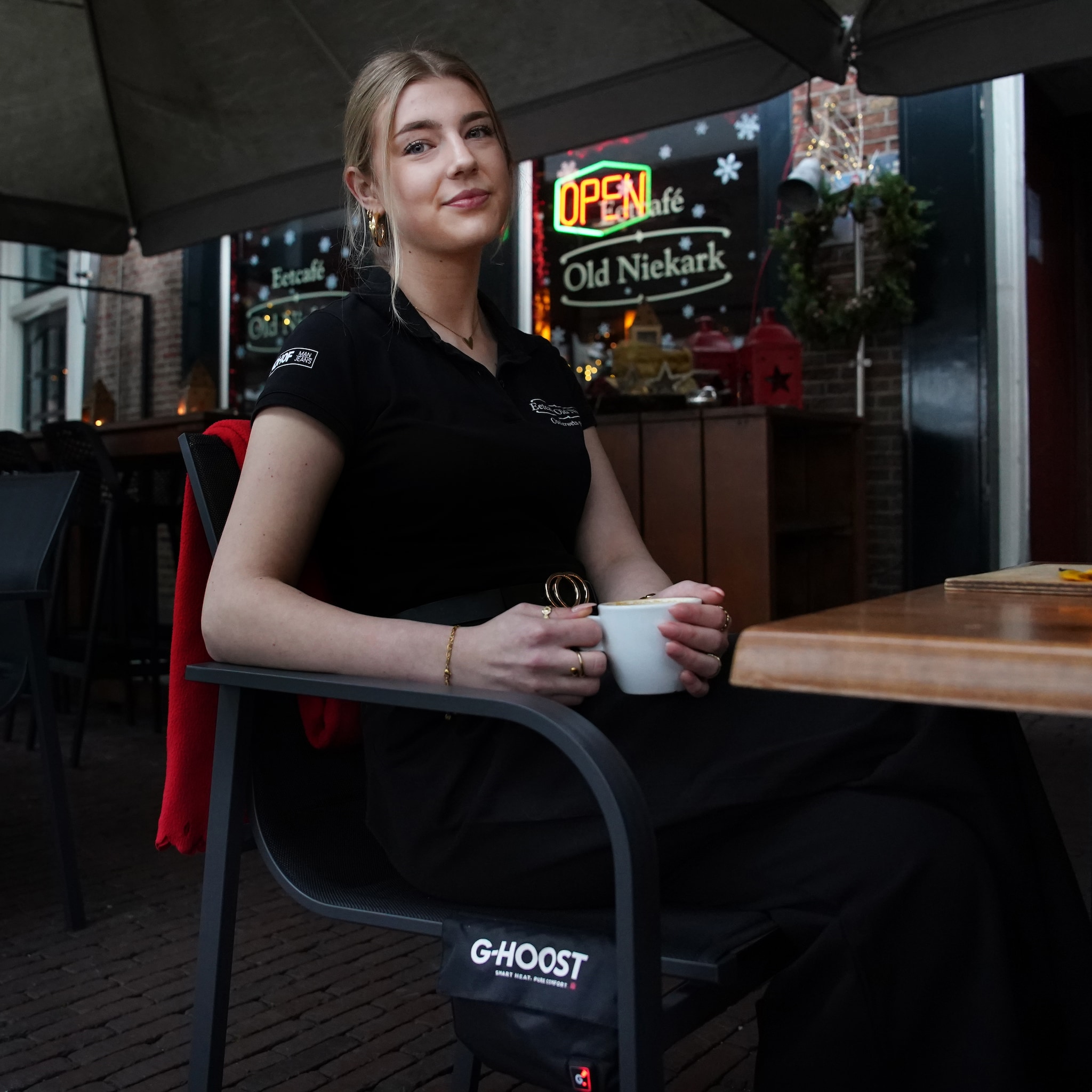 terras verwarming winter powerbank eetcafe old niekark