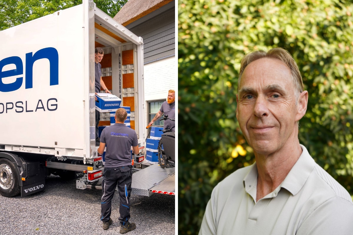 Frans Oomen is directeur van Oomen Verhuizers. Foto: eigen beeld. Frans Oomen is directeur van Oomen Verhuizers. Foto: eigen beeld.