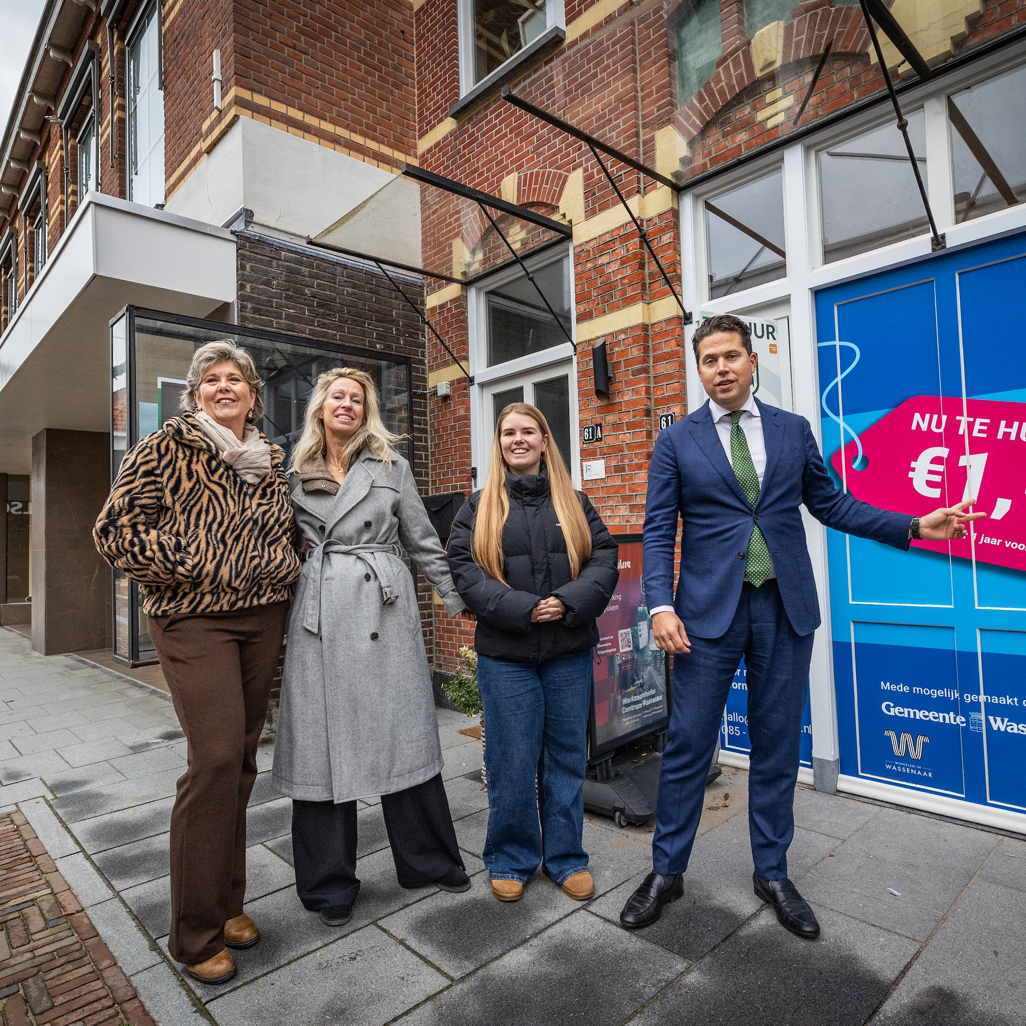 wassenaar winkelpand 1 euro ondernemer leegstand dure winkelstraat gemeente