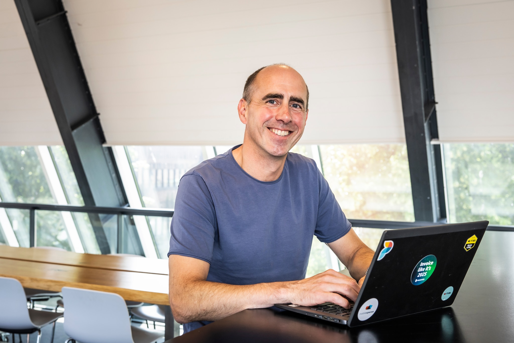 Heiko Bonenkamp van Visma. Fotografie: Inge Dingena-Mol Heiko Bonenkamp van Visma. Fotografie: Inge Dingena-Mol