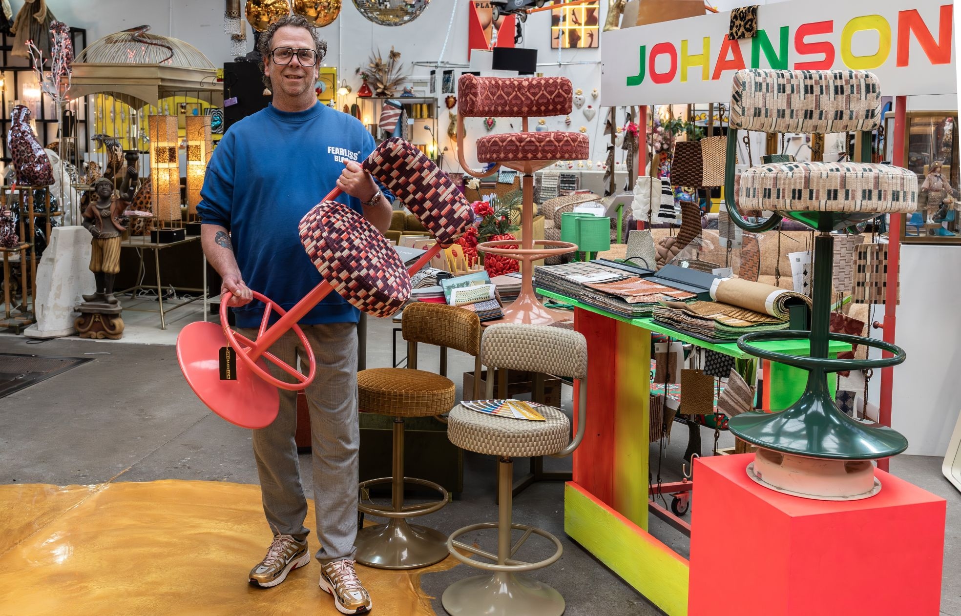 Jeroen Speksnijder, eigenaar van ‘De Leukste Winkel van Nederland’. Jeroen Speksnijder, eigenaar van ‘De Leukste Winkel van Nederland’. Foto: Elise Latour