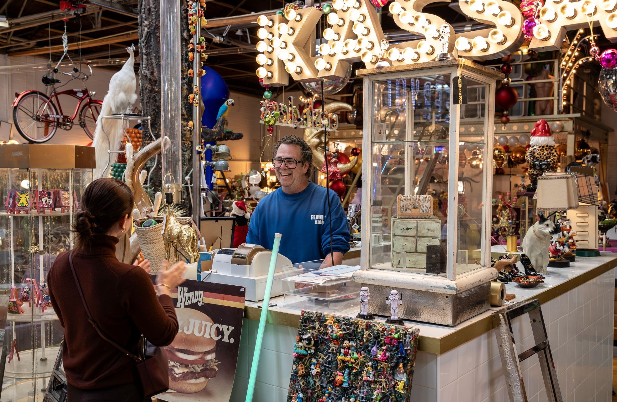 Jeroen Speksnijder, eigenaar van De Leukste Winkel van Nederland. Jeroen Speksnijder, eigenaar van De Leukste Winkel van Nederland. Foto: Elise Latour