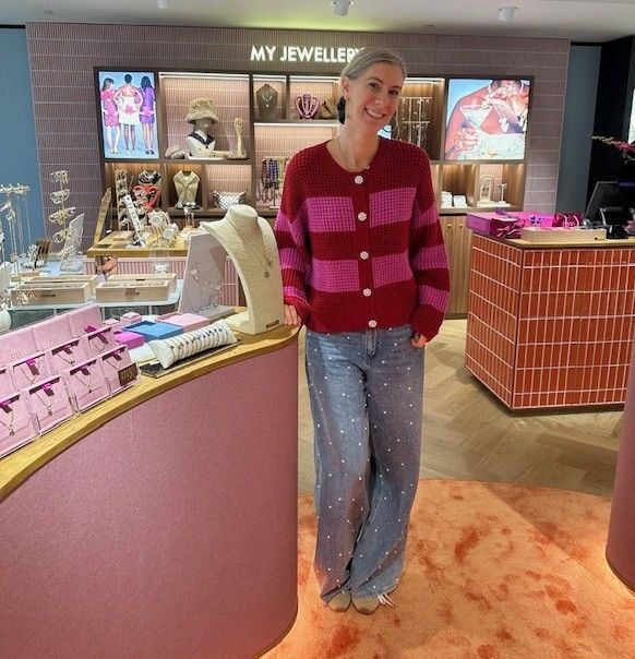 Sharon Hilgers van My Jewellery had een jaar van ups en downs. Sharon Hilgers van My Jewellery had een jaar van ups en downs. Eigen foto