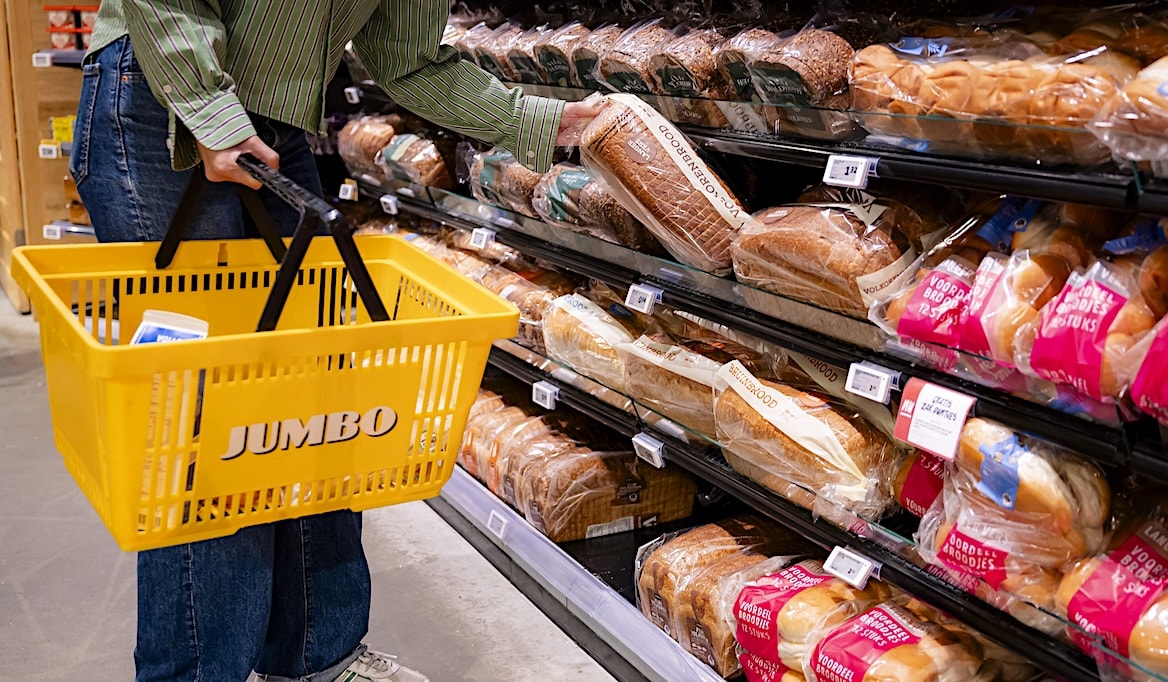 Jumbo mag stoppen met zijn vaste huisbakkers. Foto: ANP Jumbo mag stoppen met zijn vaste huisbakkers. Foto: ANP