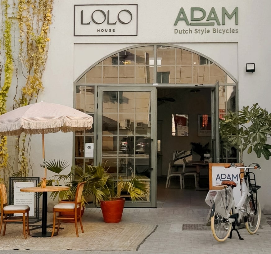 Adam Bike Dubai De winkel van Adam Bike in Dubai. Foto: Adam Bike