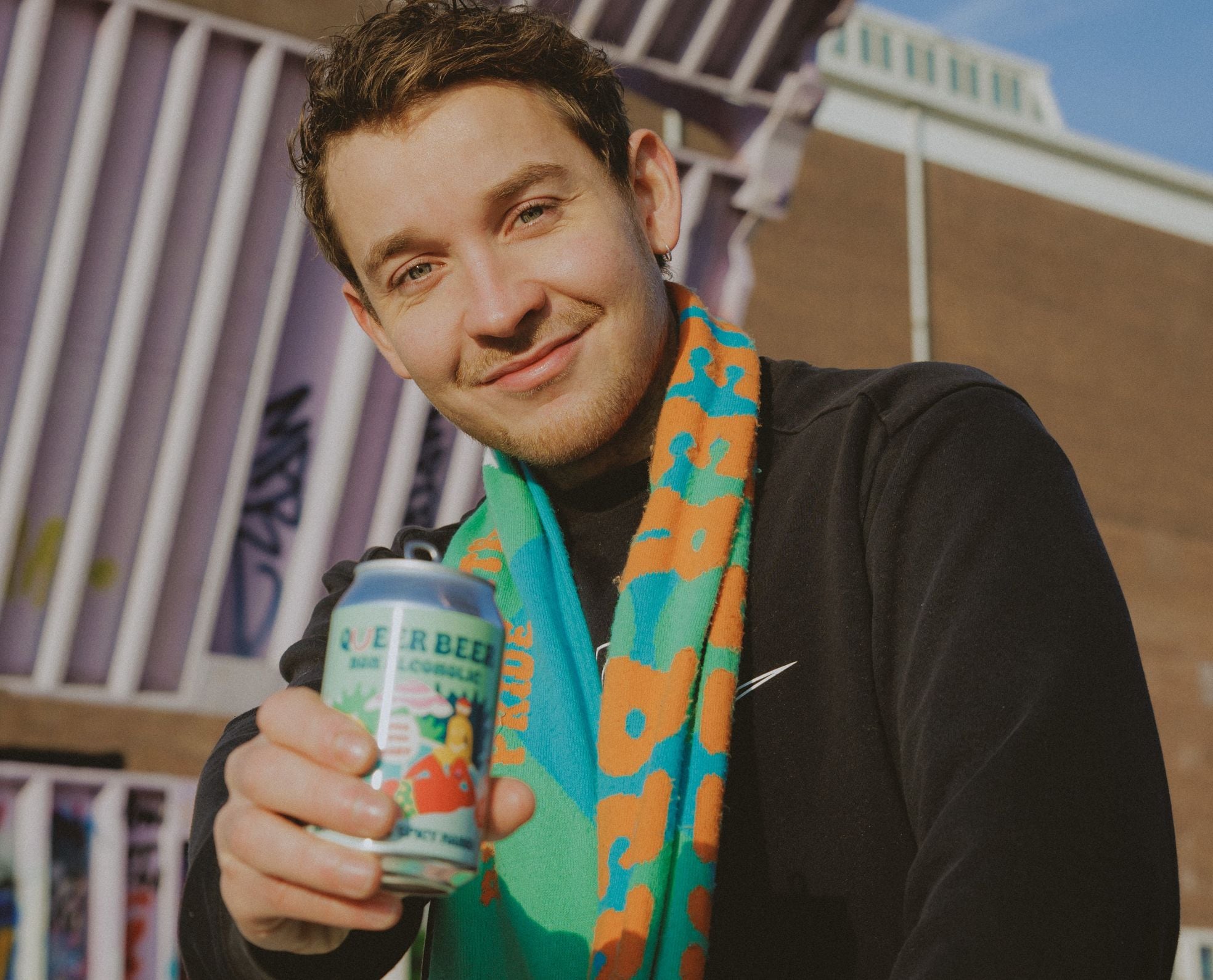 Queer Beer-oprichter Sebastiaan Zoet. Queer Beer-oprichter Sebastiaan Zoet. Eigen foto