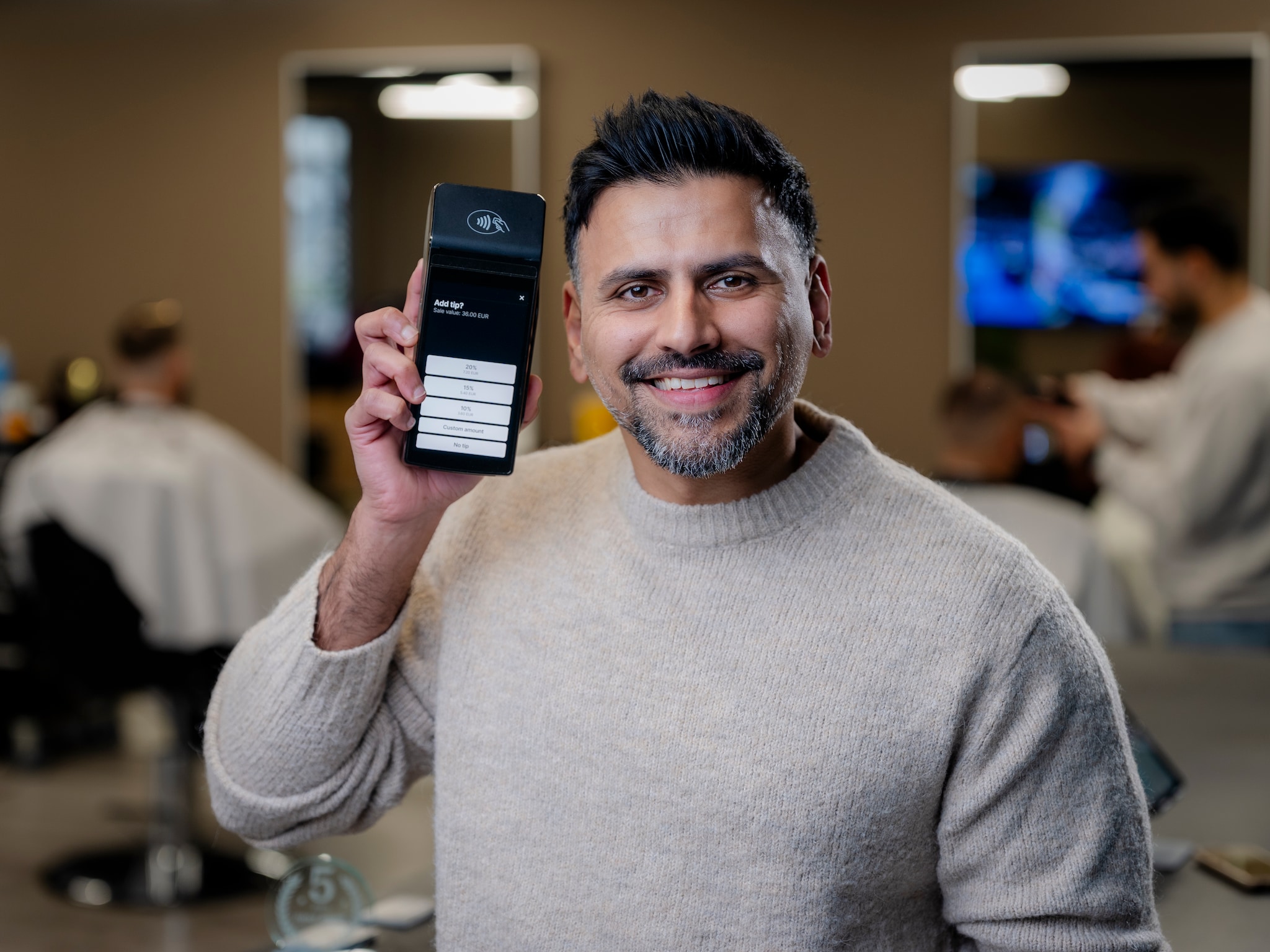 fooi pinnen pinautomaat lightspeed klantvriendelijkheid kapper horeca