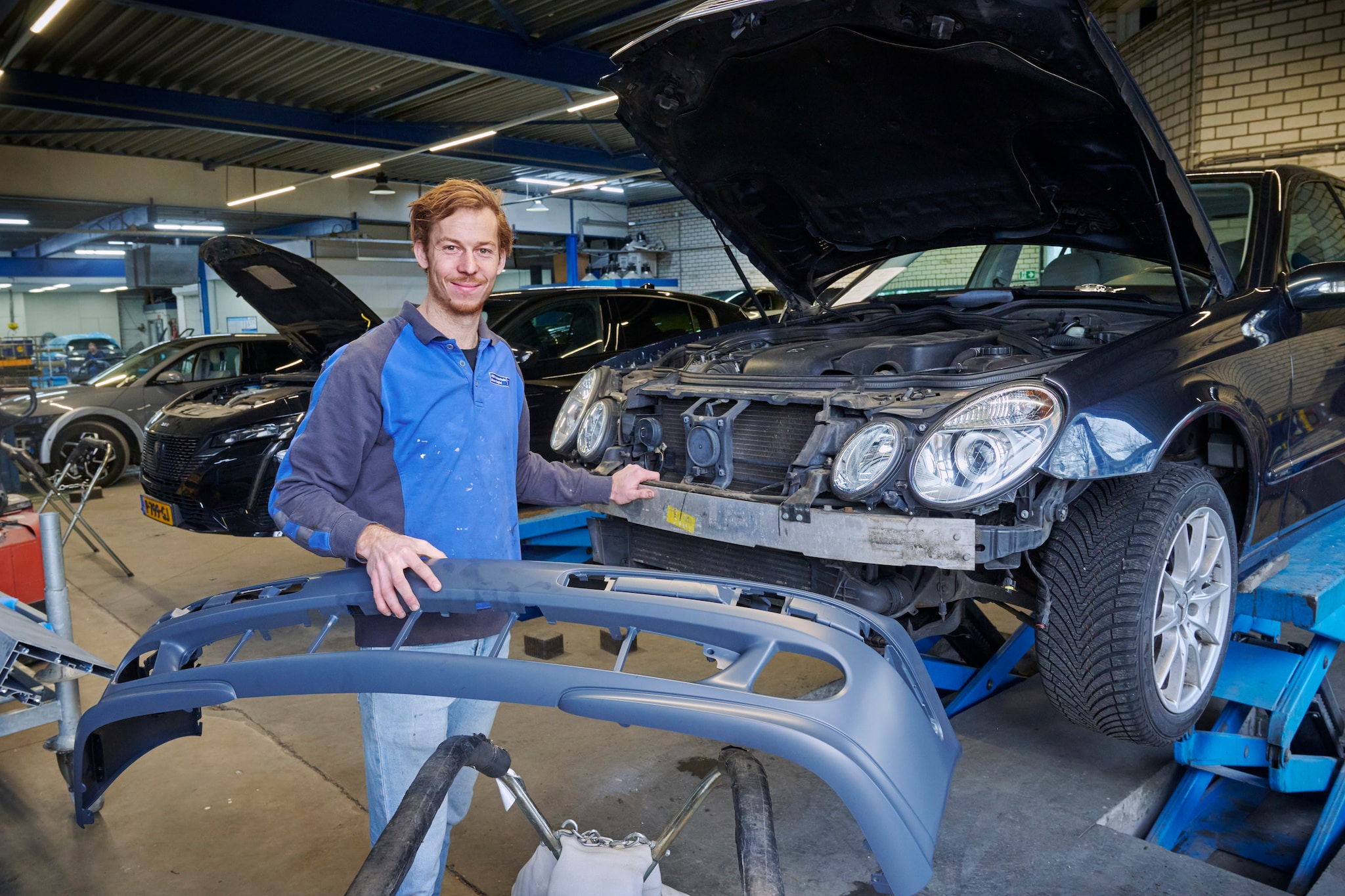 Dirk Bons, van ASN Autoschade. Foto: Van Assendelft Fotografie Dirk Bons, van ASN Autoschade. Foto: Van Assendelft Fotografie