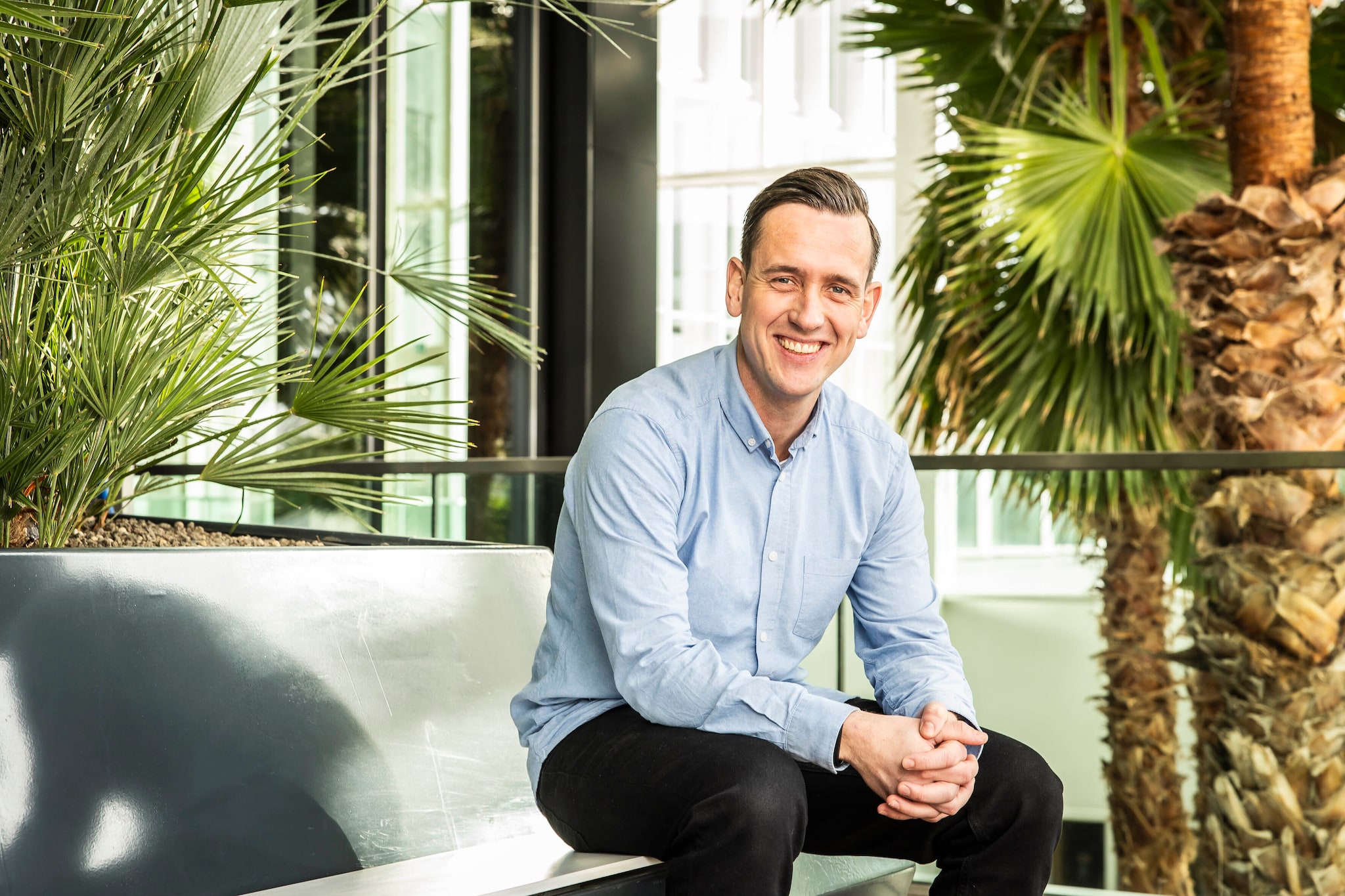 Leon Goudkuil, AOV expert a.s.r. Foto Dingena Mol.  Leon Goudkuil, AOV expert a.s.r. Foto Dingena Mol.