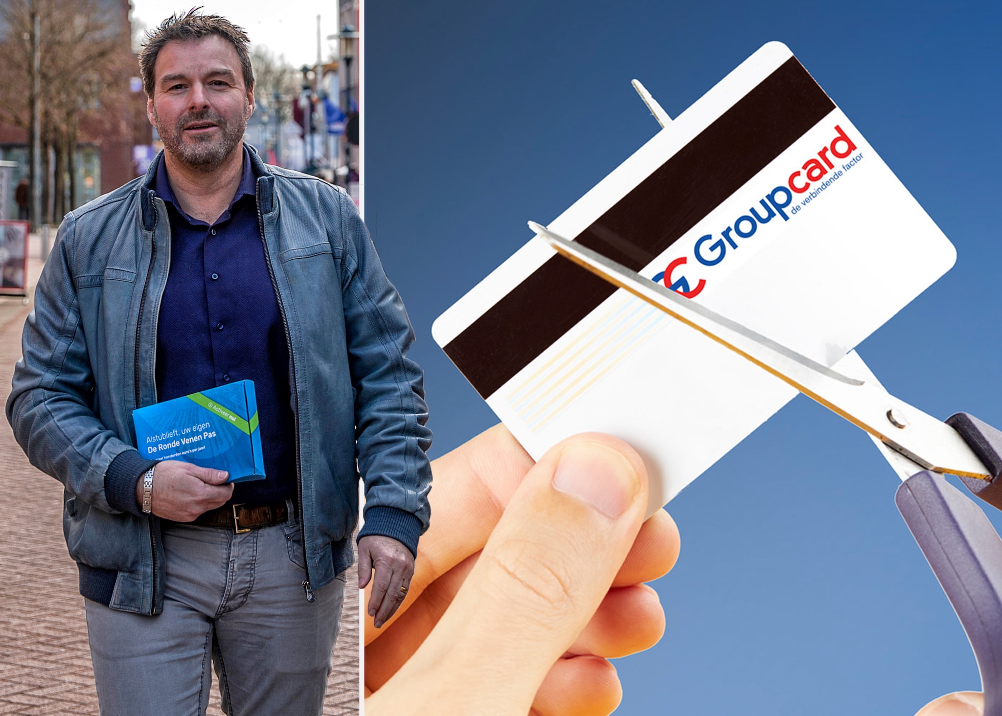 John Keunen, eigenaar van het failliet Groupcard. Marlies Wessels / beeldbewerking De Stentor.