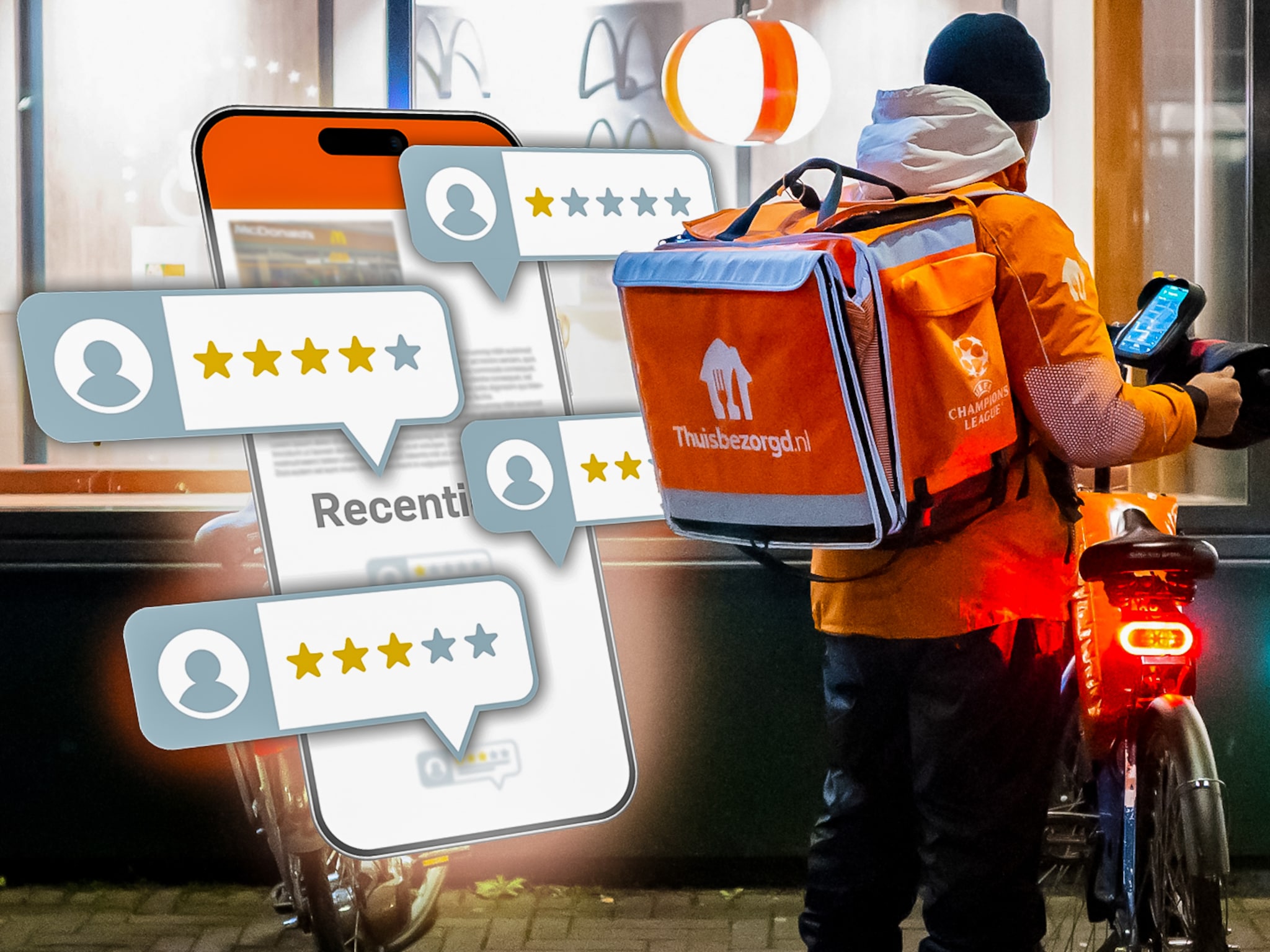 thuisbezorgd reviews uber eats negatieve recensie