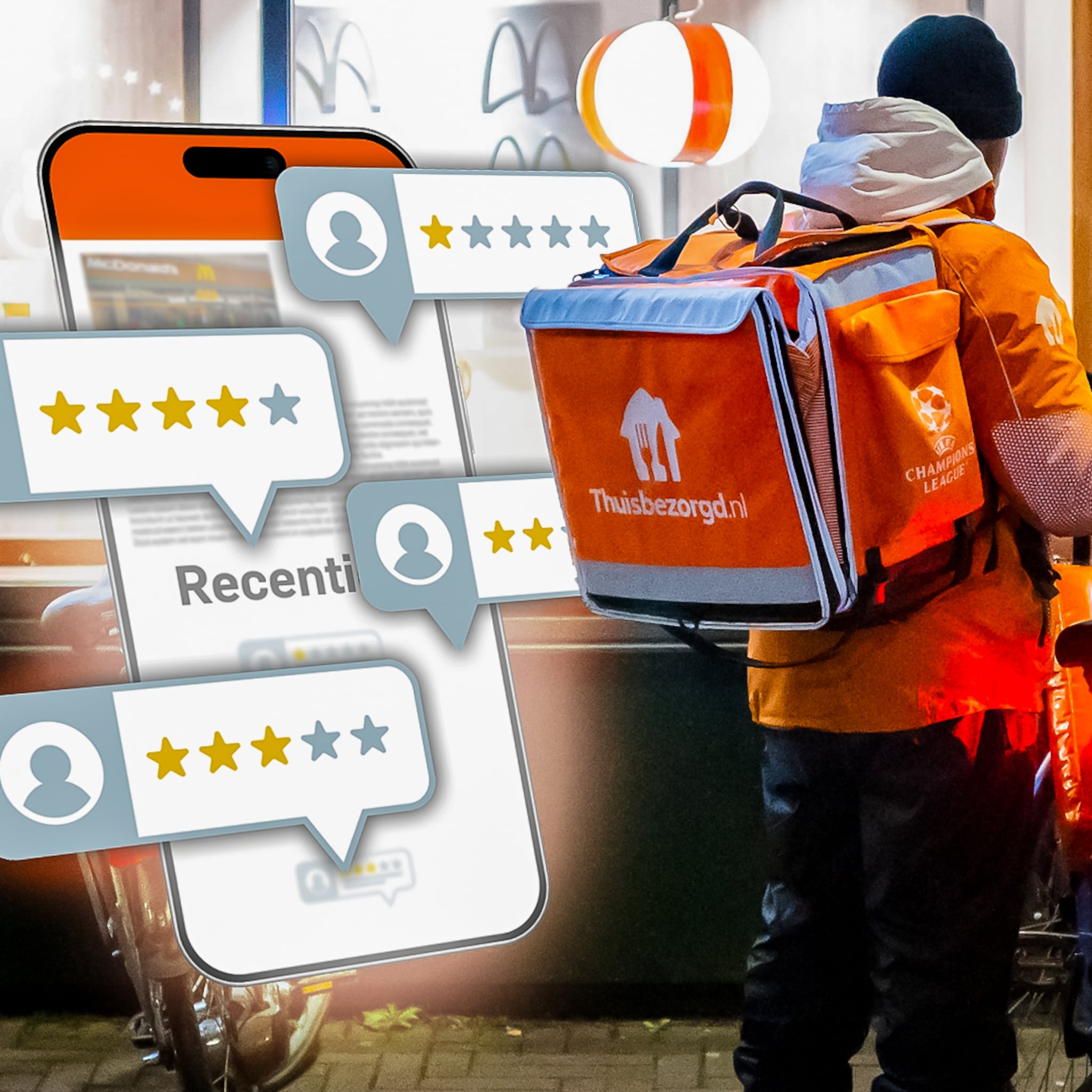 thuisbezorgd reviews uber eats negatieve recensie