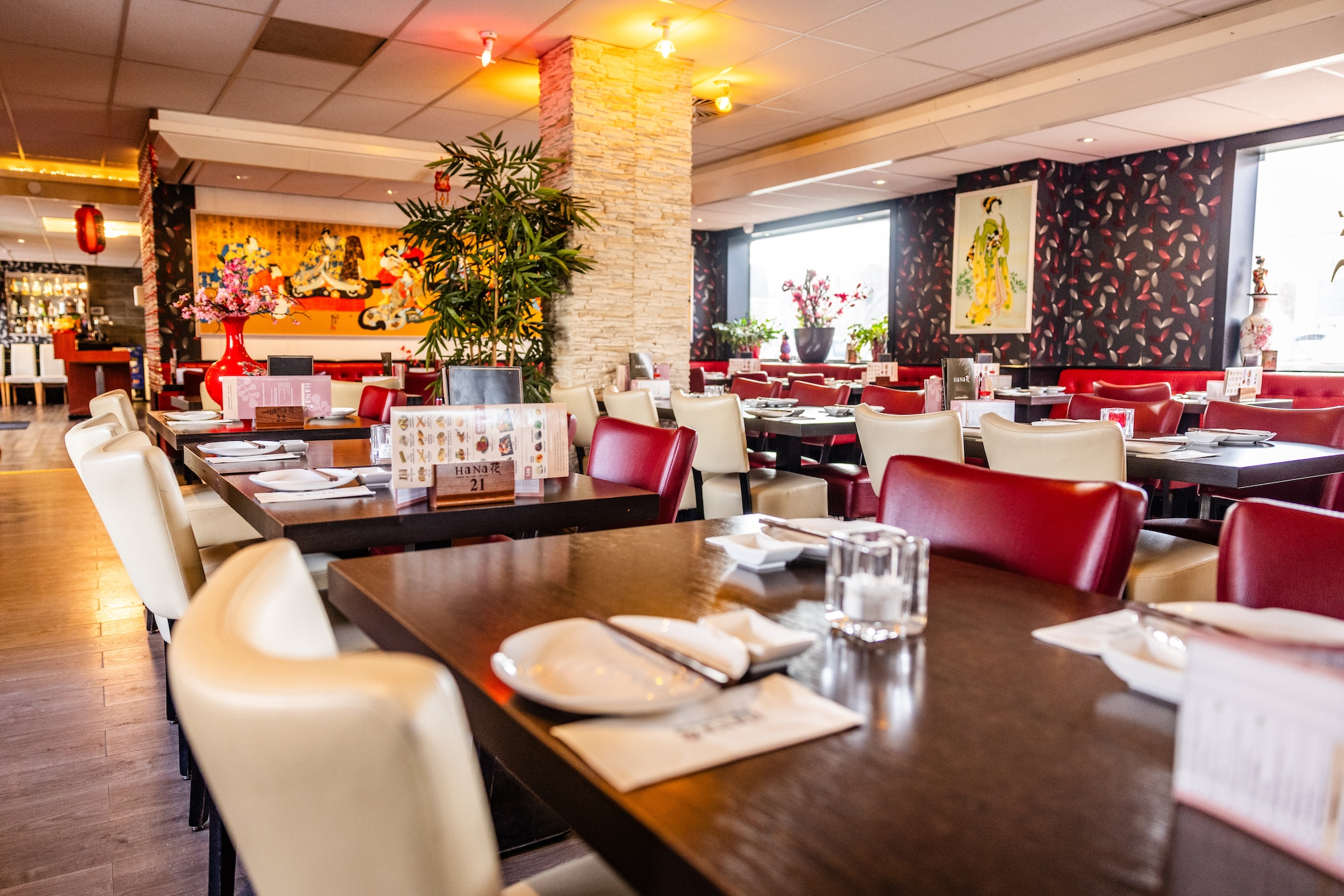 Het interieur van het restaurant. Het interieur van het restaurant. Foto: Jeffrey Groeneweg