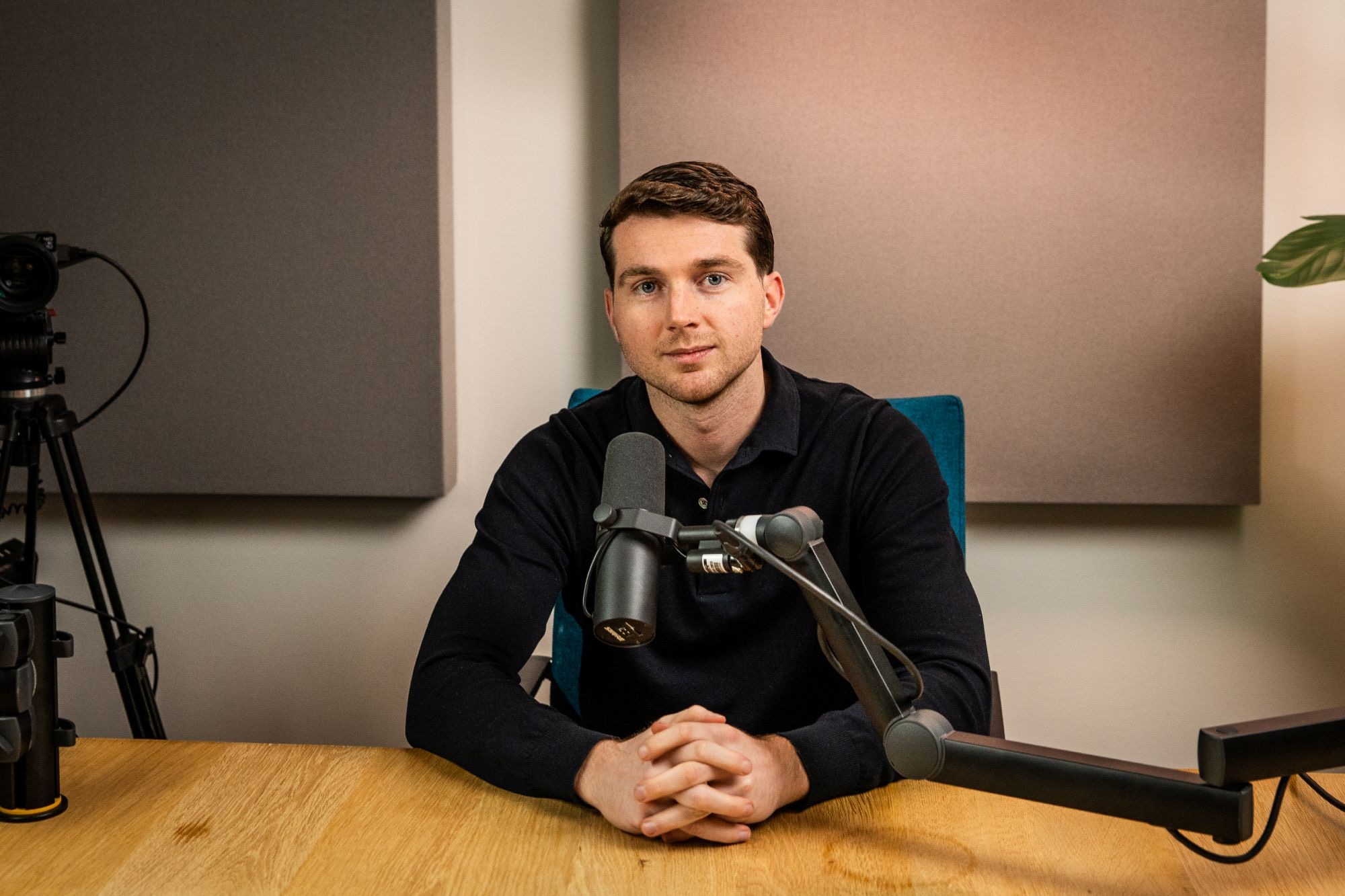 Melvin van Bueren van Meroda te gast bij De Ondernemer. Beeld: Dingena Mol Melvin van Bueren van Meroda te gast bij De Ondernemer. Beeld: Dingena Mol