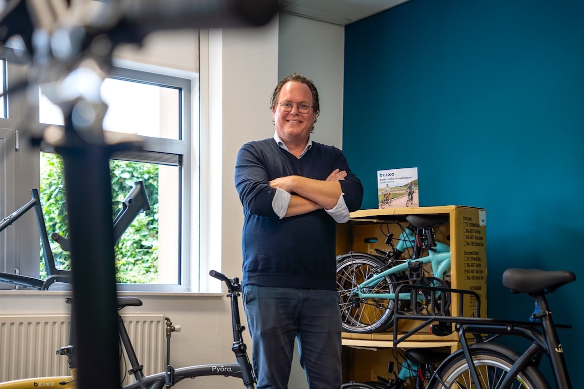 Pim de Win, oprichter en eigenaar van Winwheelz. Pim de Win, oprichter en eigenaar van Winwheelz. Foto: Winwheelz