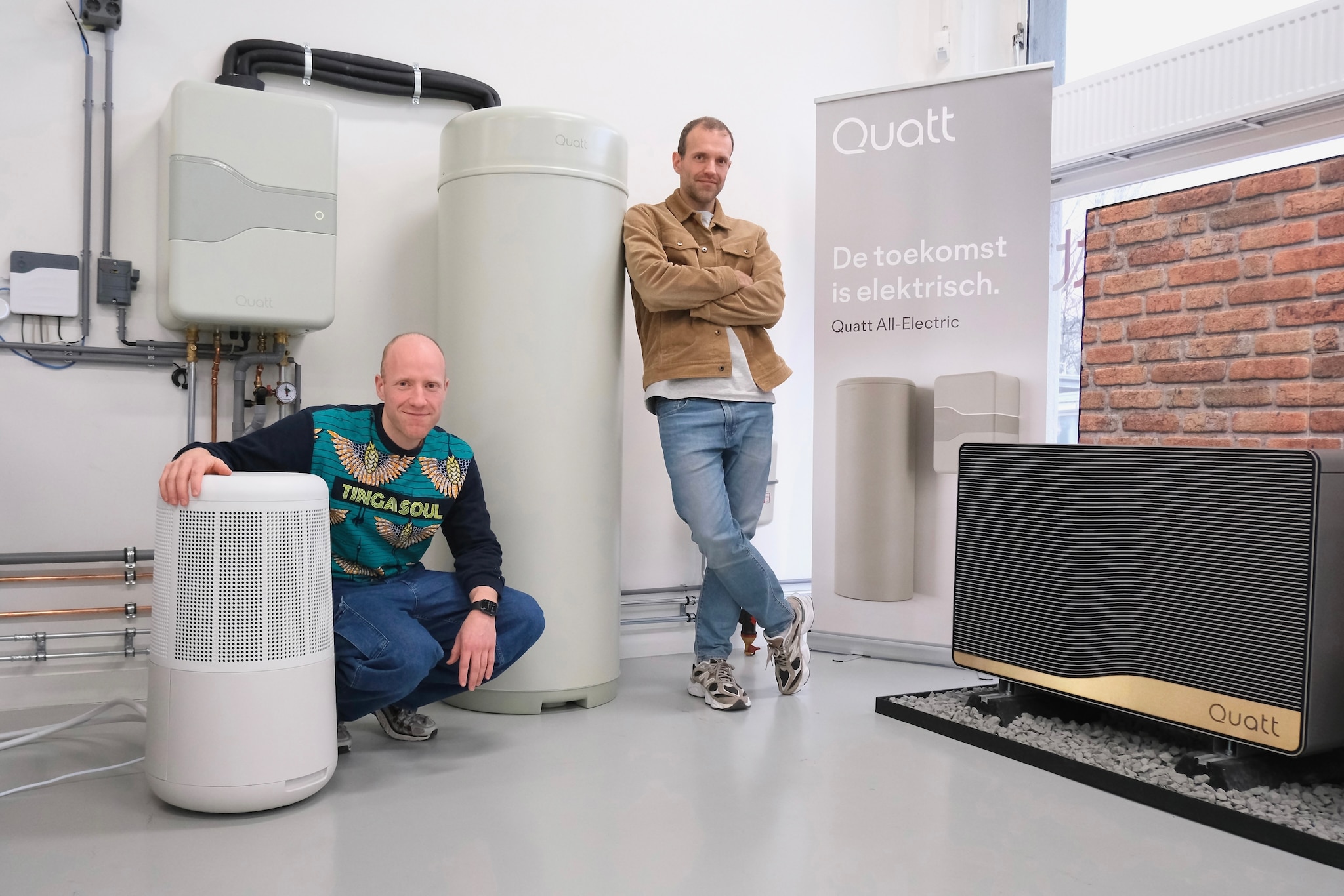 Broers Marijn en Bas Flipse van Quatt. Foto: eigen beeld. Broers Marijn en Bas Flipse van Quatt. Foto: eigen beeld.