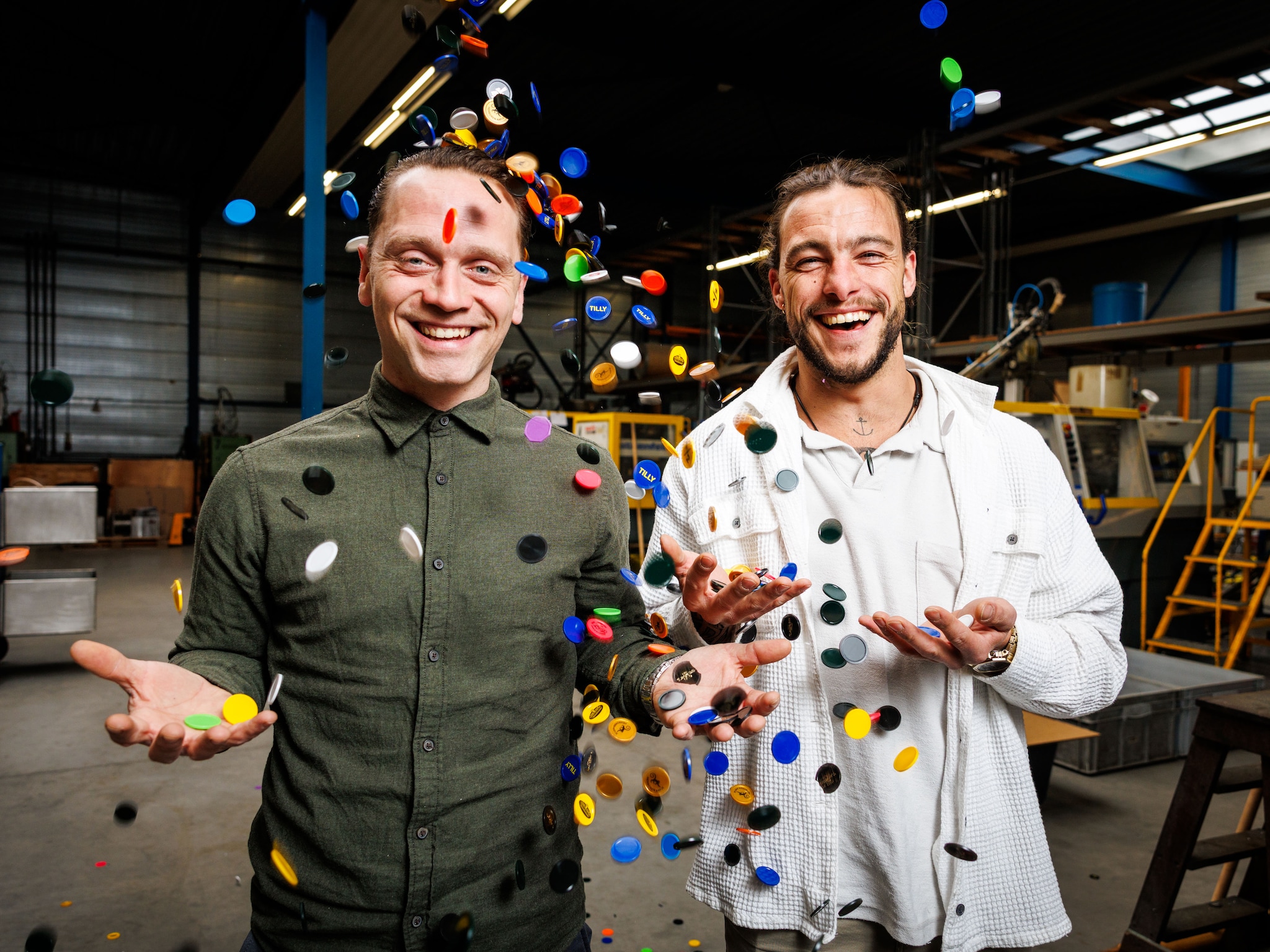 carnaval munten carnavalsmunt damen plastics glenn damen nicky smolenaers