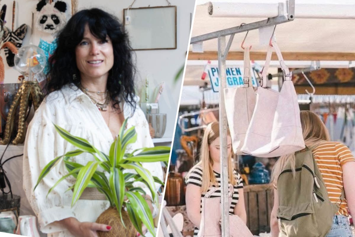 Swanmarket Esme de Smit (links) Foto: eigen beeld