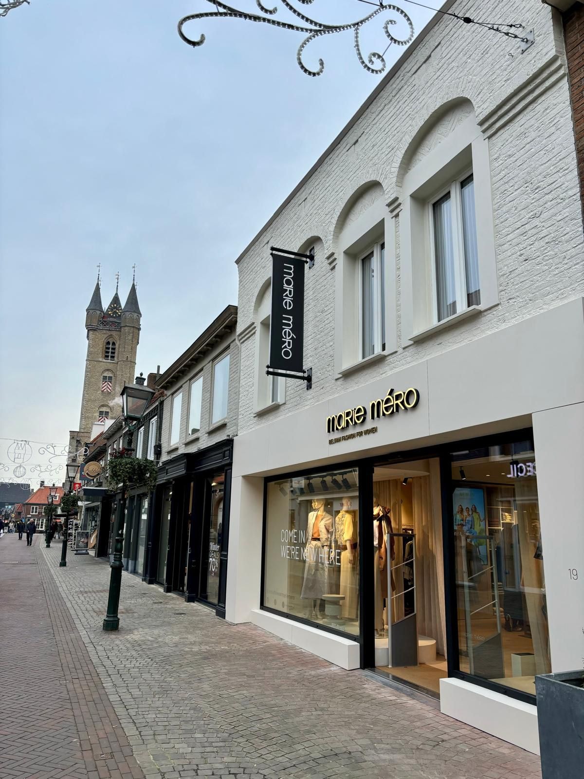 De nieuwe conceptstore van Marie Méro in Sluis. De nieuwe conceptstore van Marie Méro in Sluis. Foto: Marie Méro