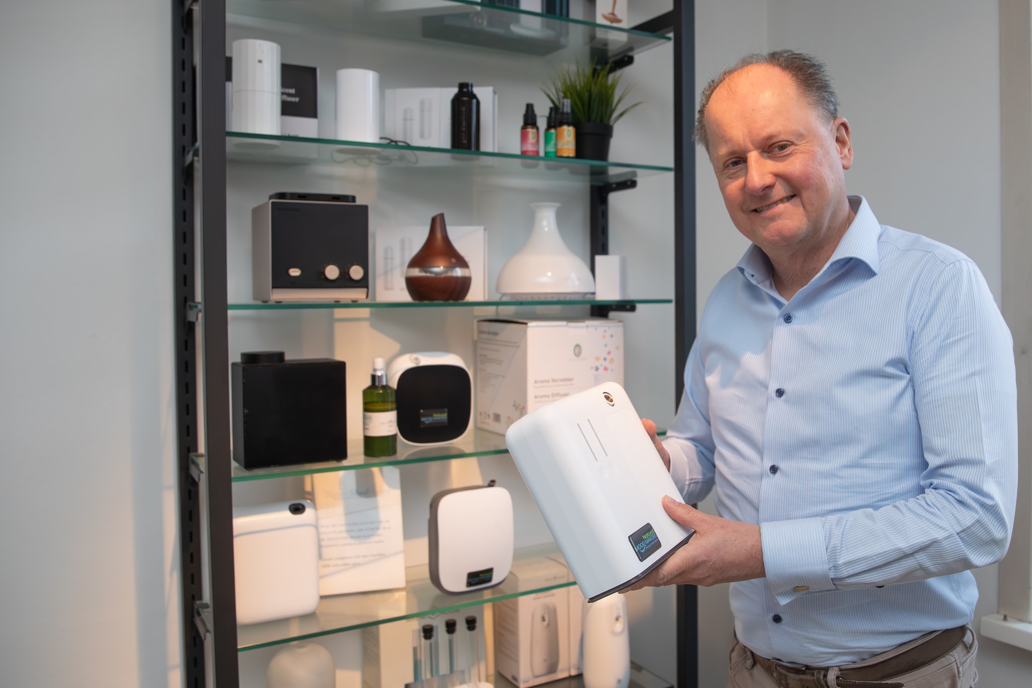 Arthur Stuivenberg van Natural Mood Makers uit Baarn. Foto: Caspar Huurdeman Arthur Stuivenberg van Natural Mood Makers uit Baarn. Foto: Caspar Huurdeman