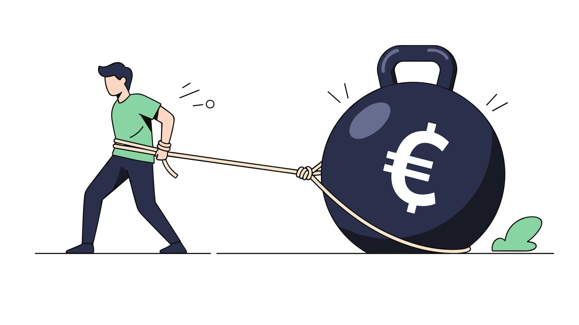 Als een schuld van de afnemer van producten of diensten volledig wordt kwijtgescholden, betekent dat voor de ondernemer: omzet weg. Als een schuld van de afnemer van producten of diensten volledig wordt kwijtgescholden, betekent dat voor de ondernemer: omzet weg. Beeld: Shutterstock