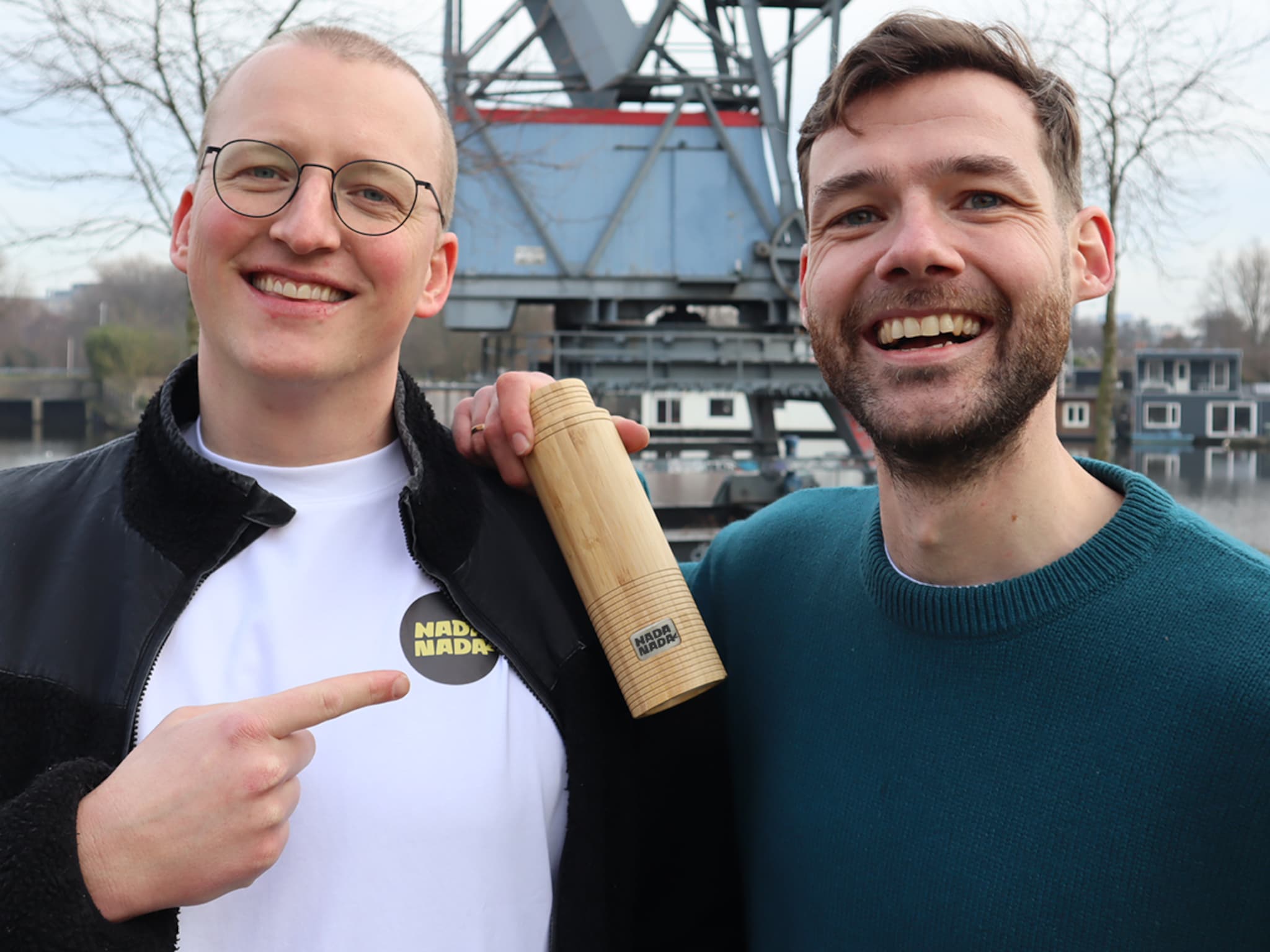 bob stoffels tim otterspoor nada nada plasticvrije drinkfles