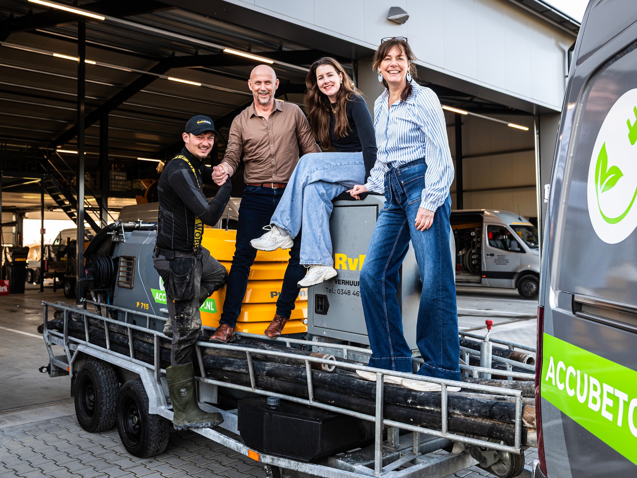 rvr betonpompverhuur emissieloze betonstortmachines