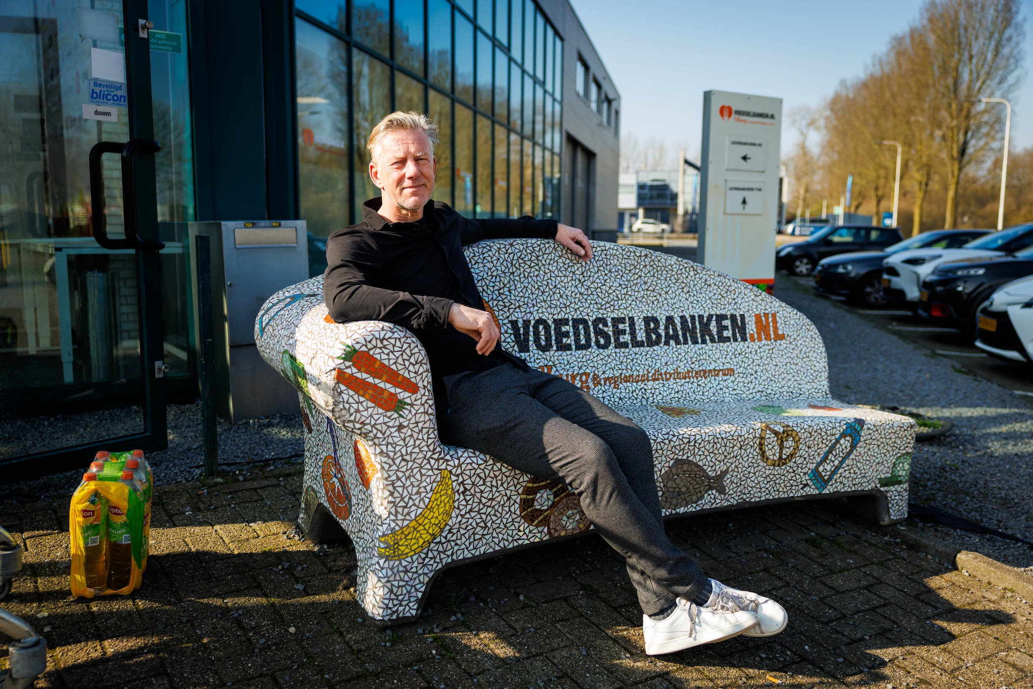 Peter Dinkla raakte al zijn bezittingen kwijt en moest uiteindelijk bij de Voedsbank aankloppen.