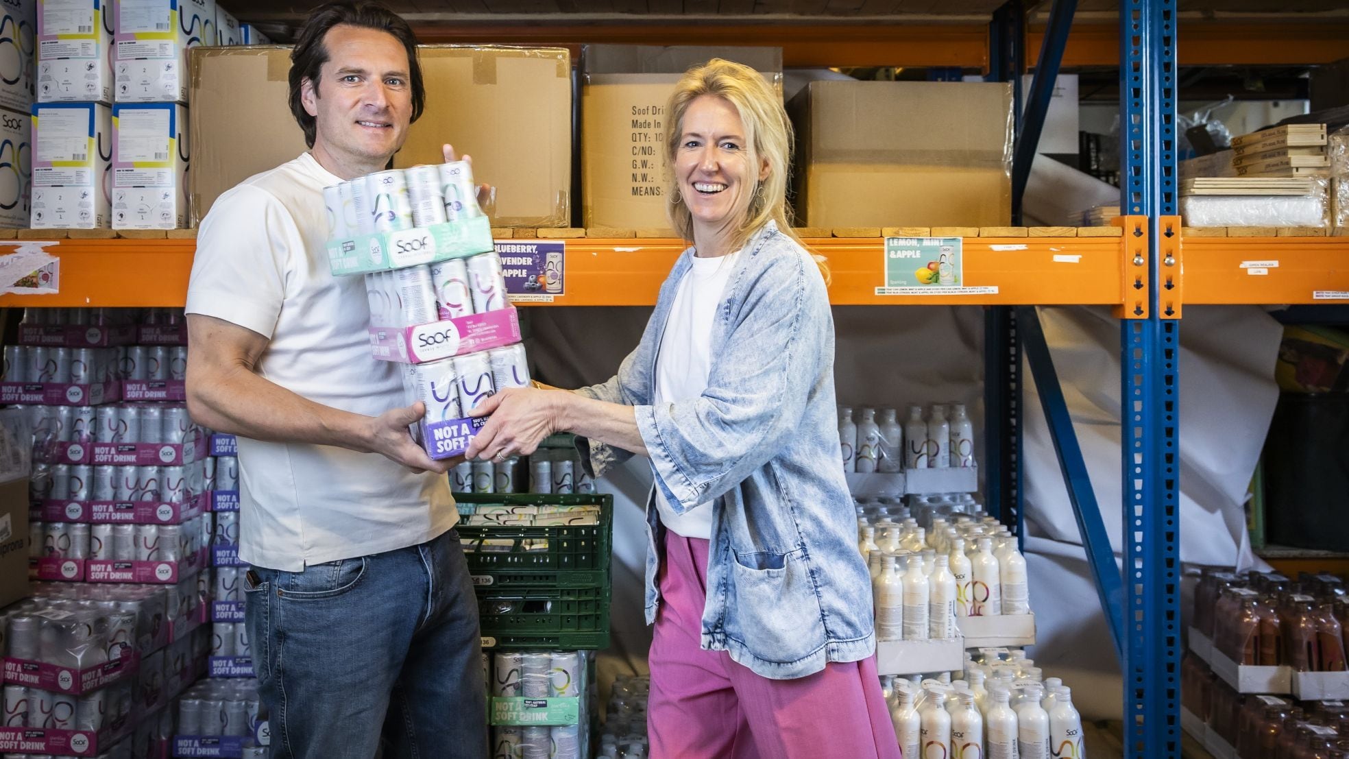 Nicole en haar partner Daan. Nicole en haar partner Daan. Foto: Dingena Mol