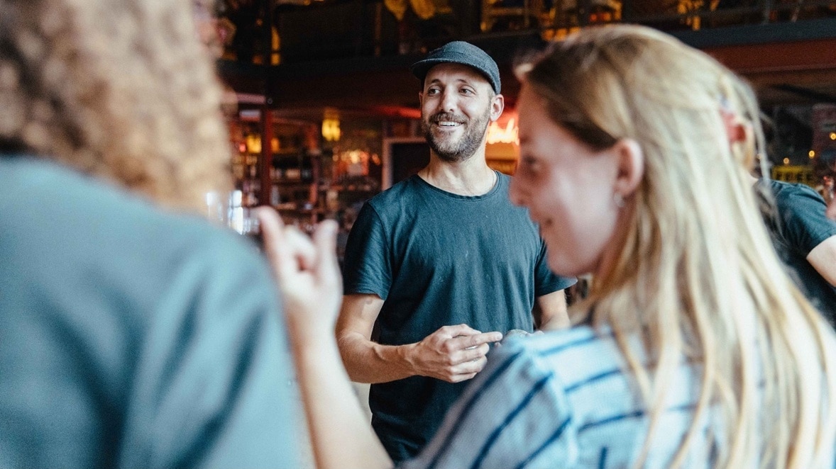 Mooie Boules-medeoprichter Rogier van Genugten. Mooie Boules-medeoprichter Rogier van Genugten.