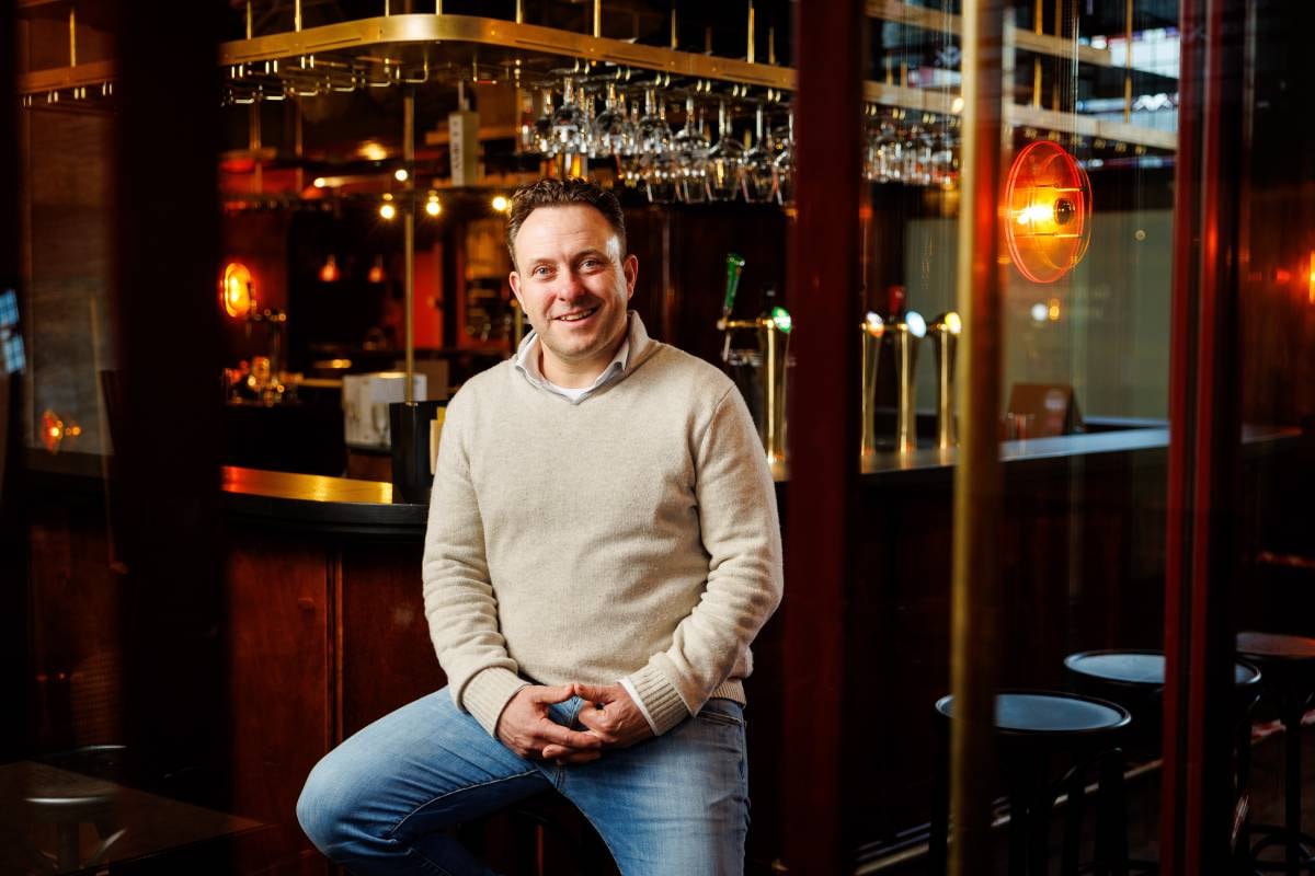 Joost van den Hooven van Elektrolas Lastechniek. foto: Jules van Iperen